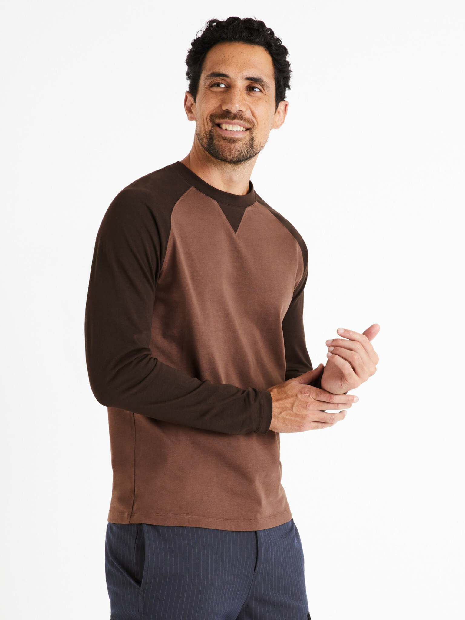 Celio Cesolrag T-shirt Brown - Pepit.gr