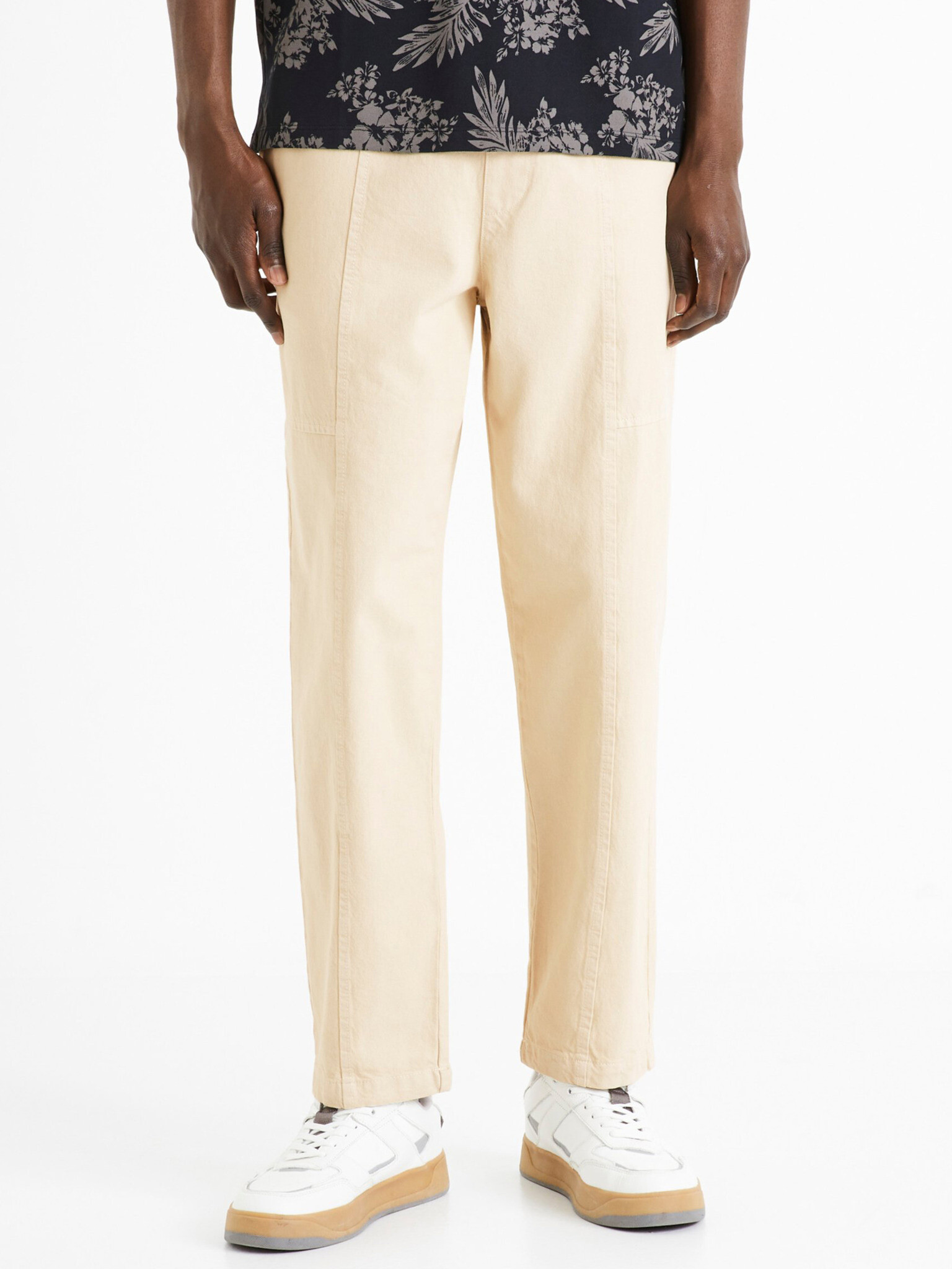 Celio Dorust Trousers White - Pepit.gr