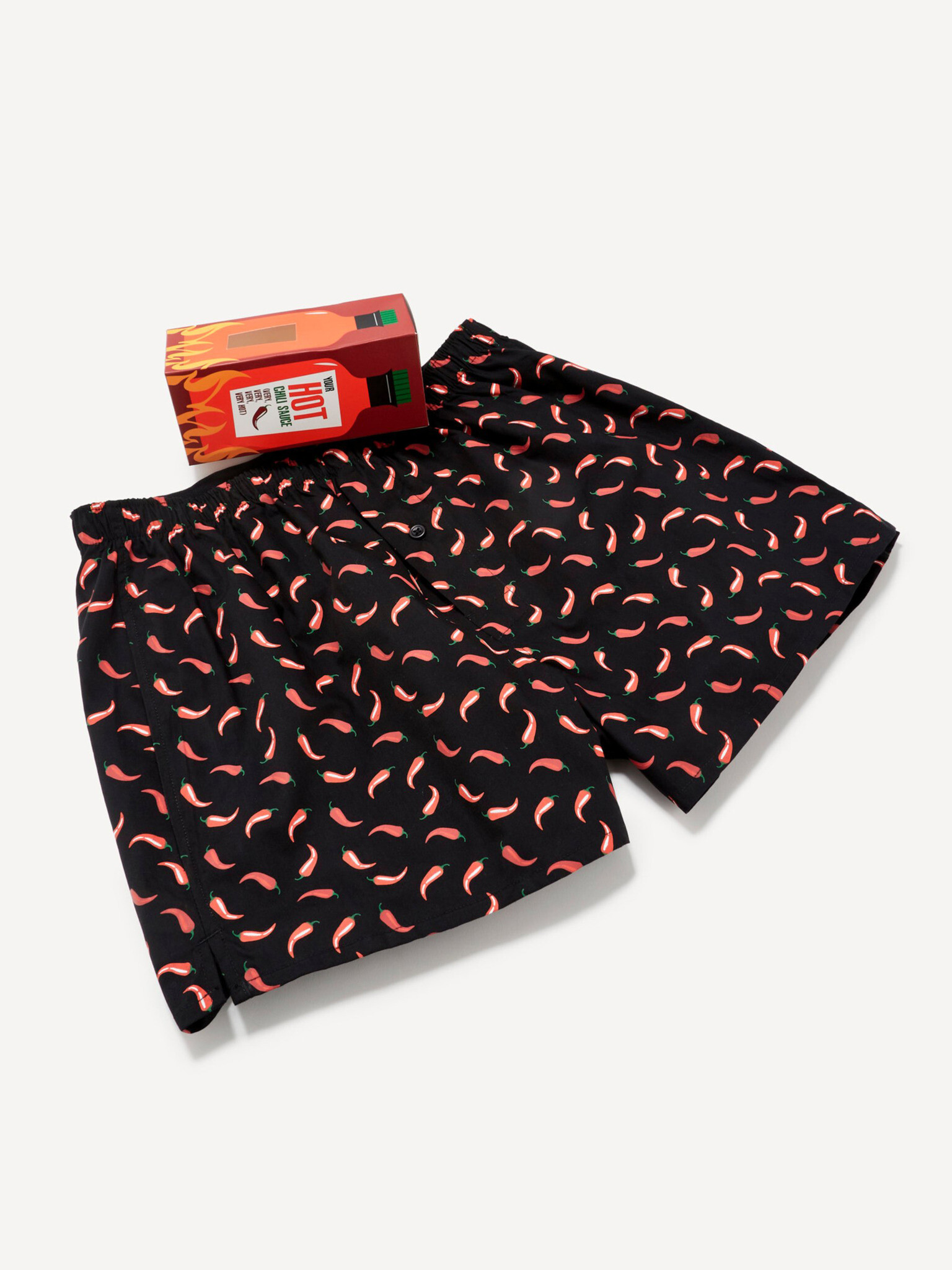 Celio Hot chilli sauce Boxer shorts Black - Pepit.gr