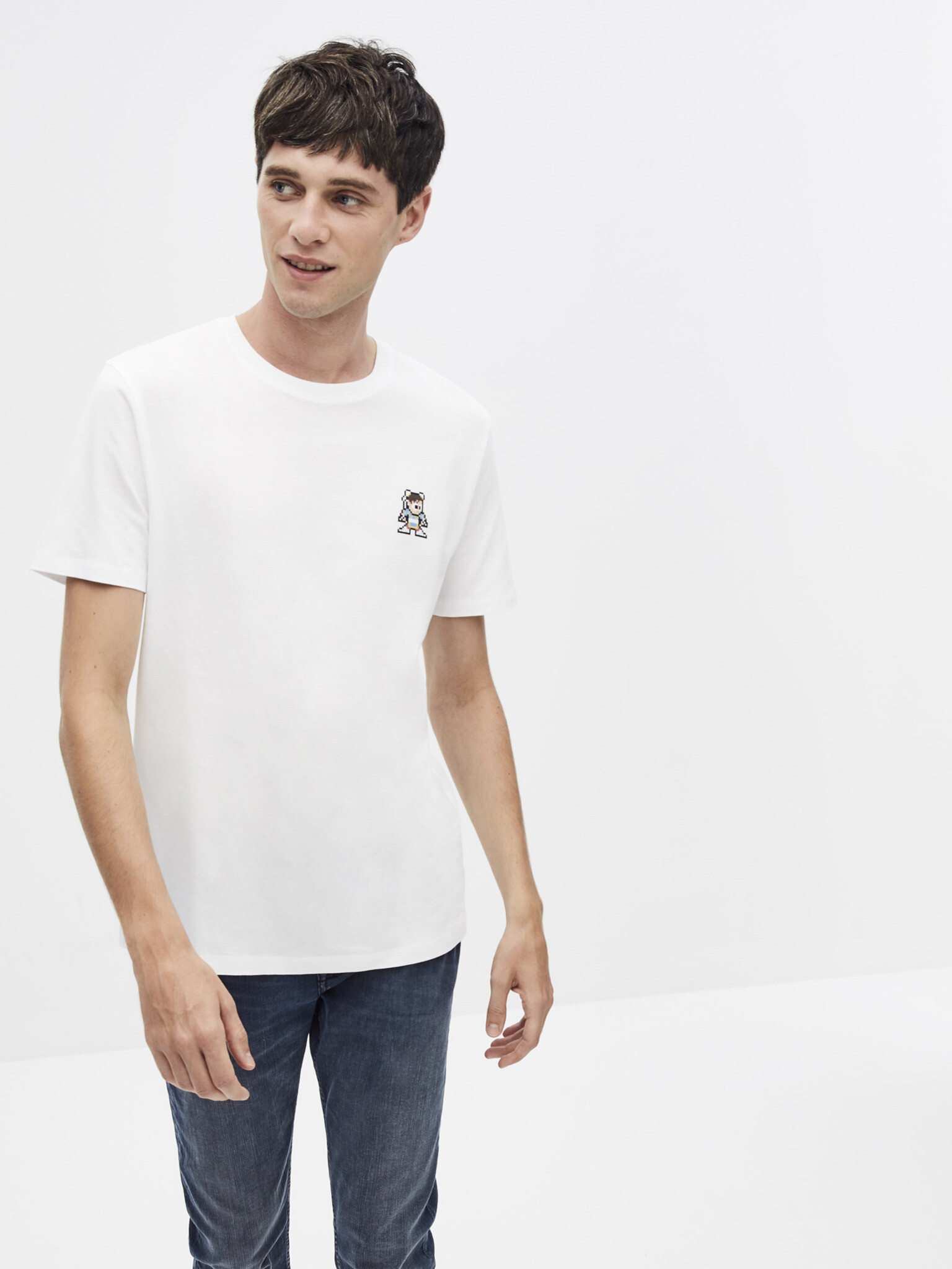 Celio Lsebar T-shirt White - Pepit.gr