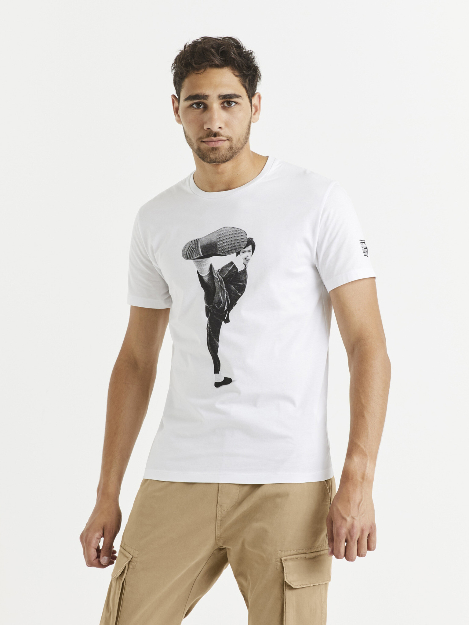 Celio Lvebruce T-shirt White - Pepit.gr