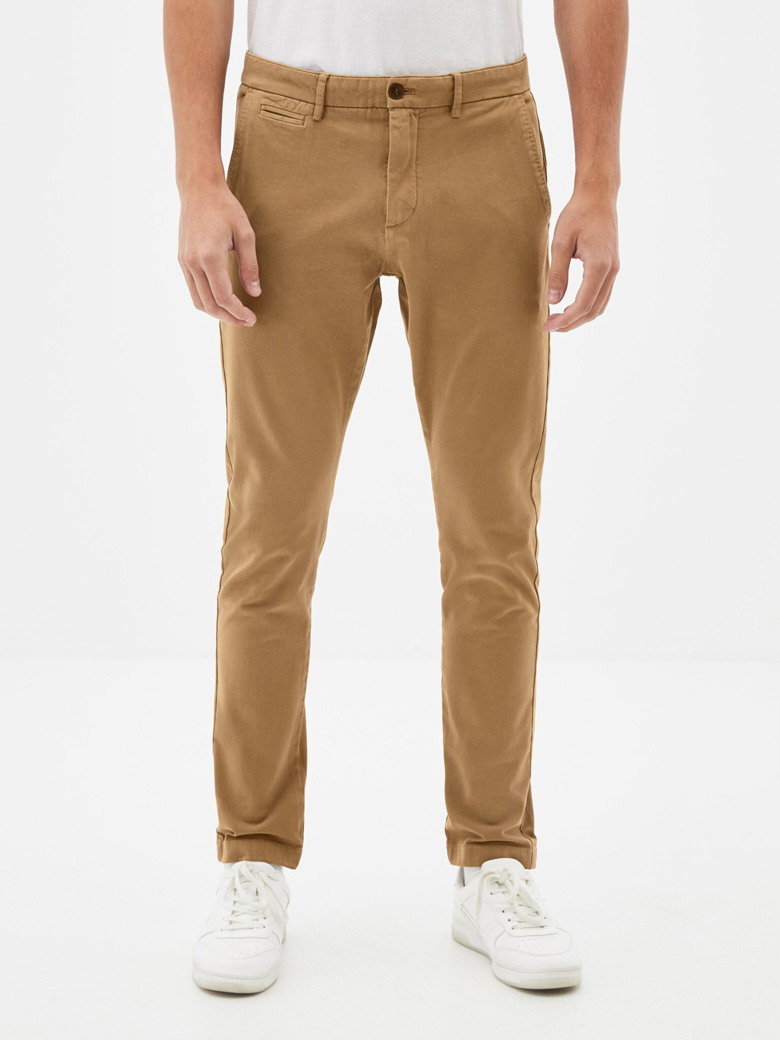 Celio Pobobby Chino Trousers Brown - Pepit.gr