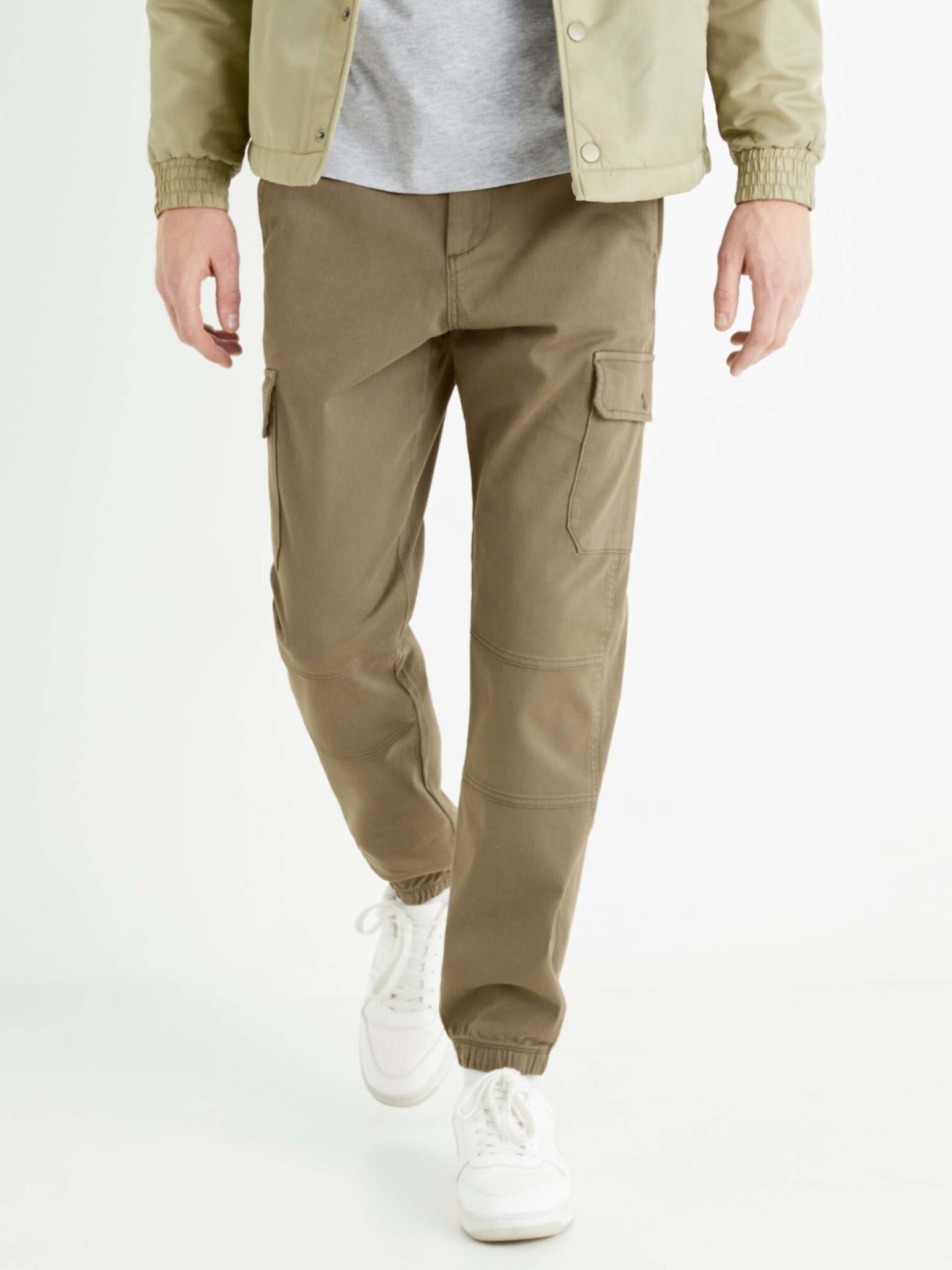 Celio Solyte Trousers Green - Pepit.gr