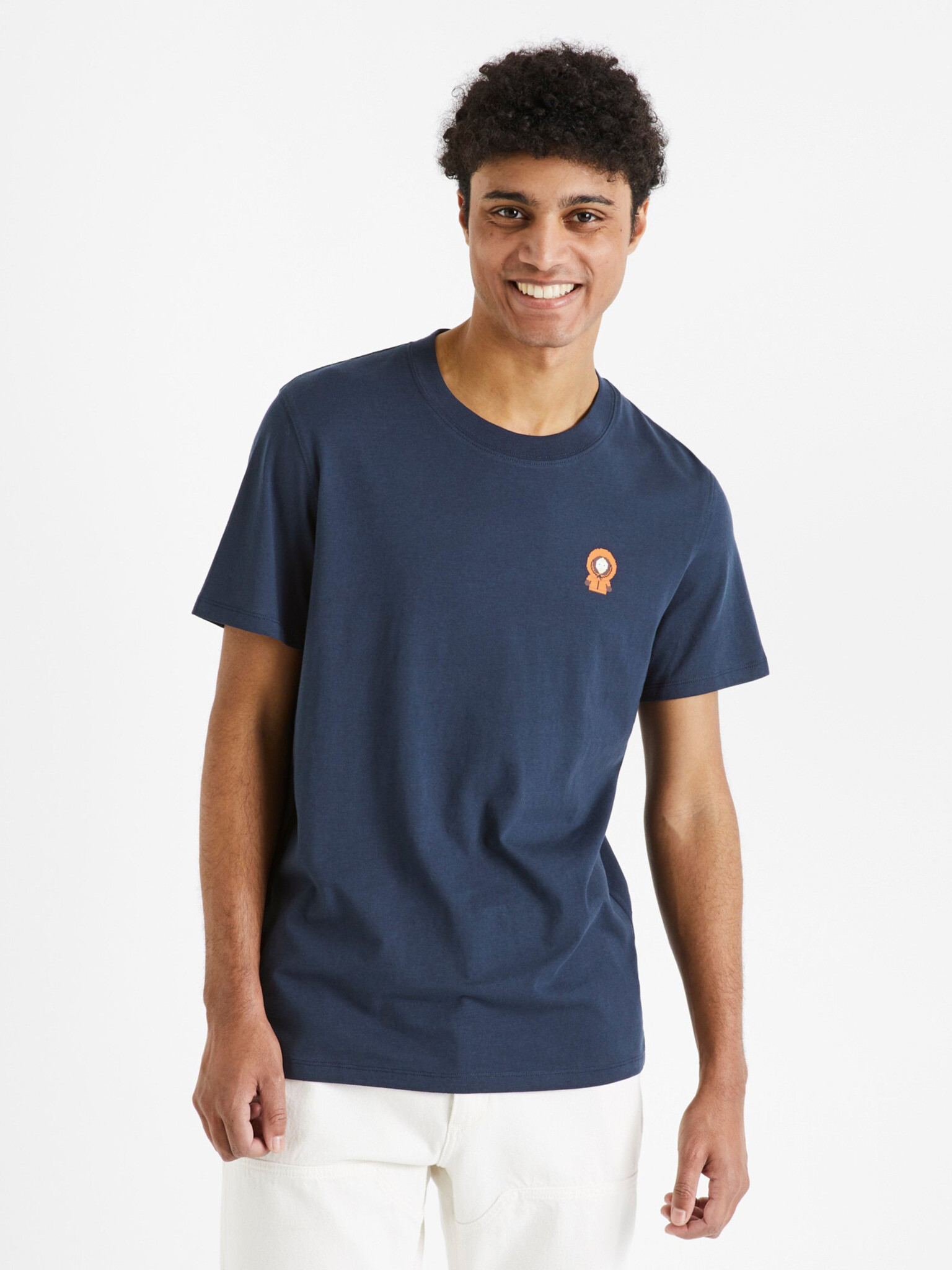 Celio South Park T-shirt Blue - Pepit.gr