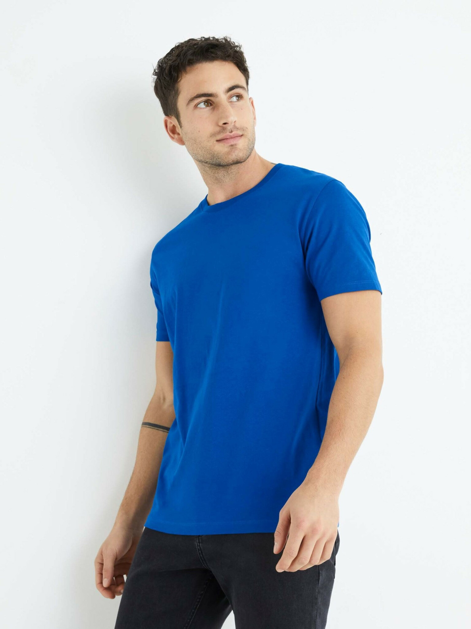 Celio Tebase T-shirt Blue - Pepit.gr