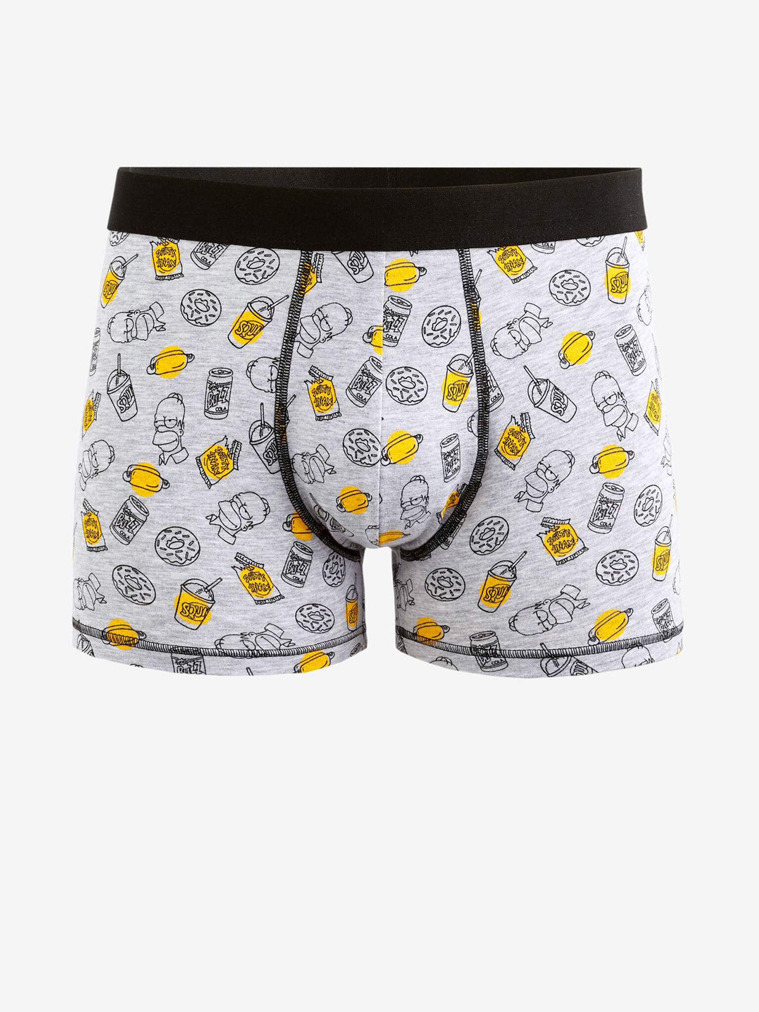 Celio The Simpsons Boxer shorts Grey - Pepit.gr