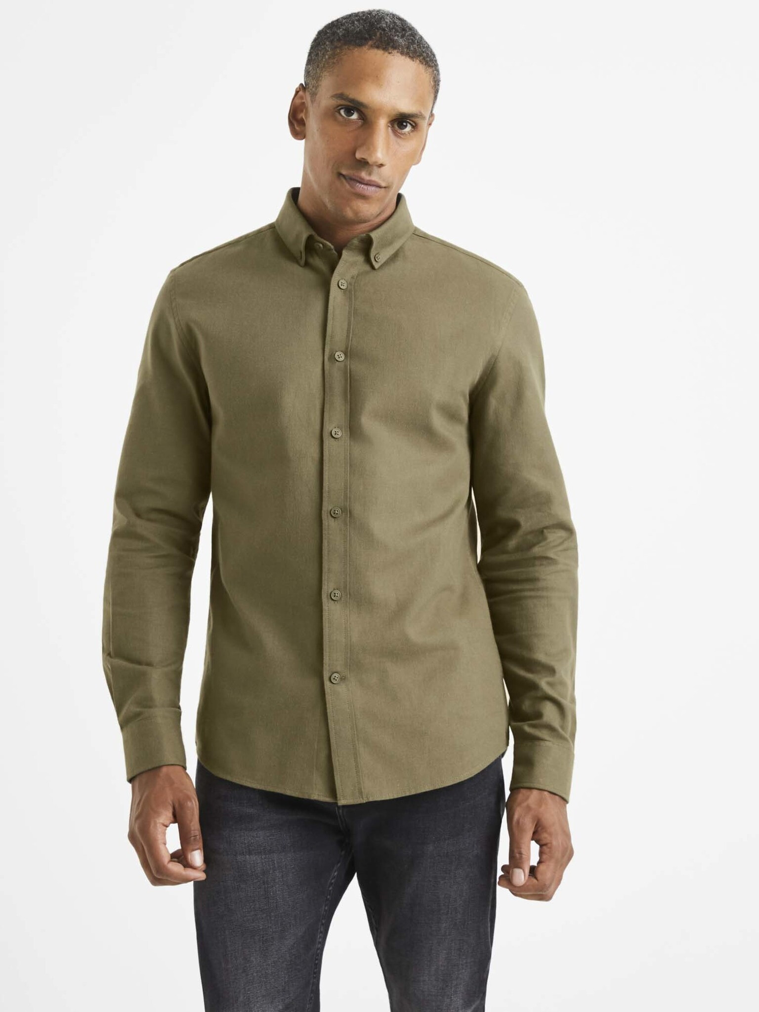 Celio Vafla Shirt Green - Pepit.gr