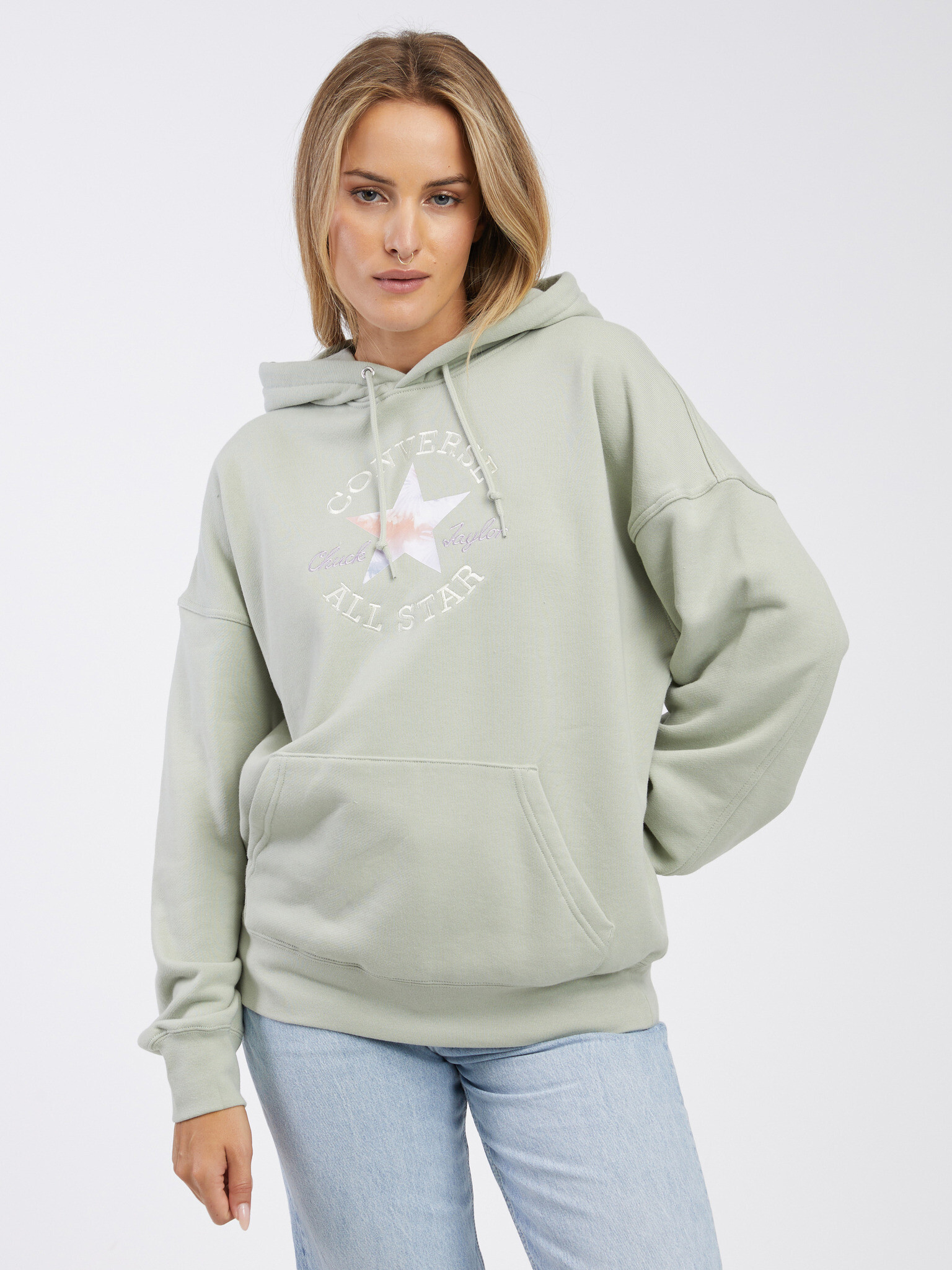 Converse Sweatshirt Green - Pepit.gr