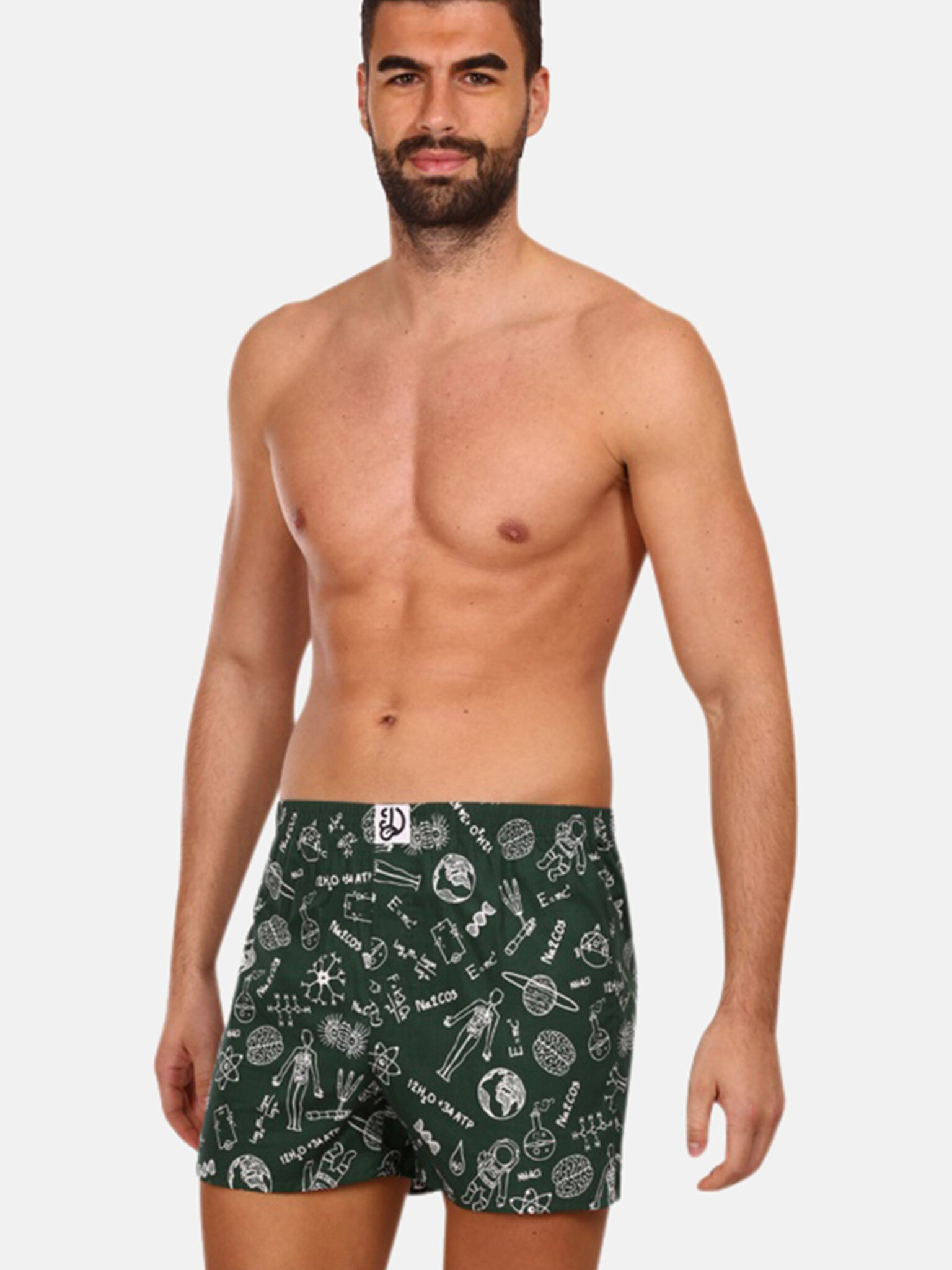 Dedoles Fyzika vs. Chemie Boxer shorts Green - Pepit.gr