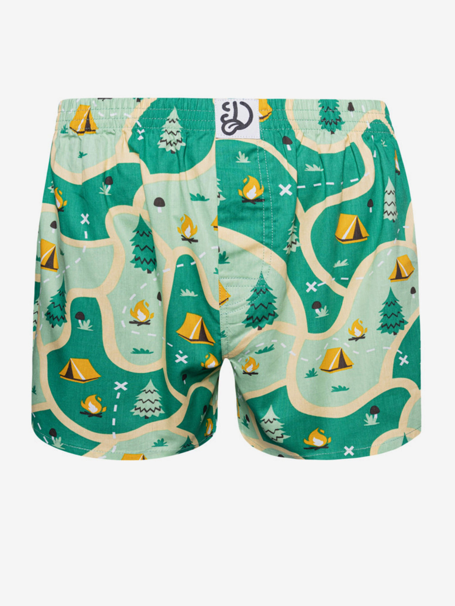 Dedoles Horský kemp Boxer shorts Green - Pepit.gr