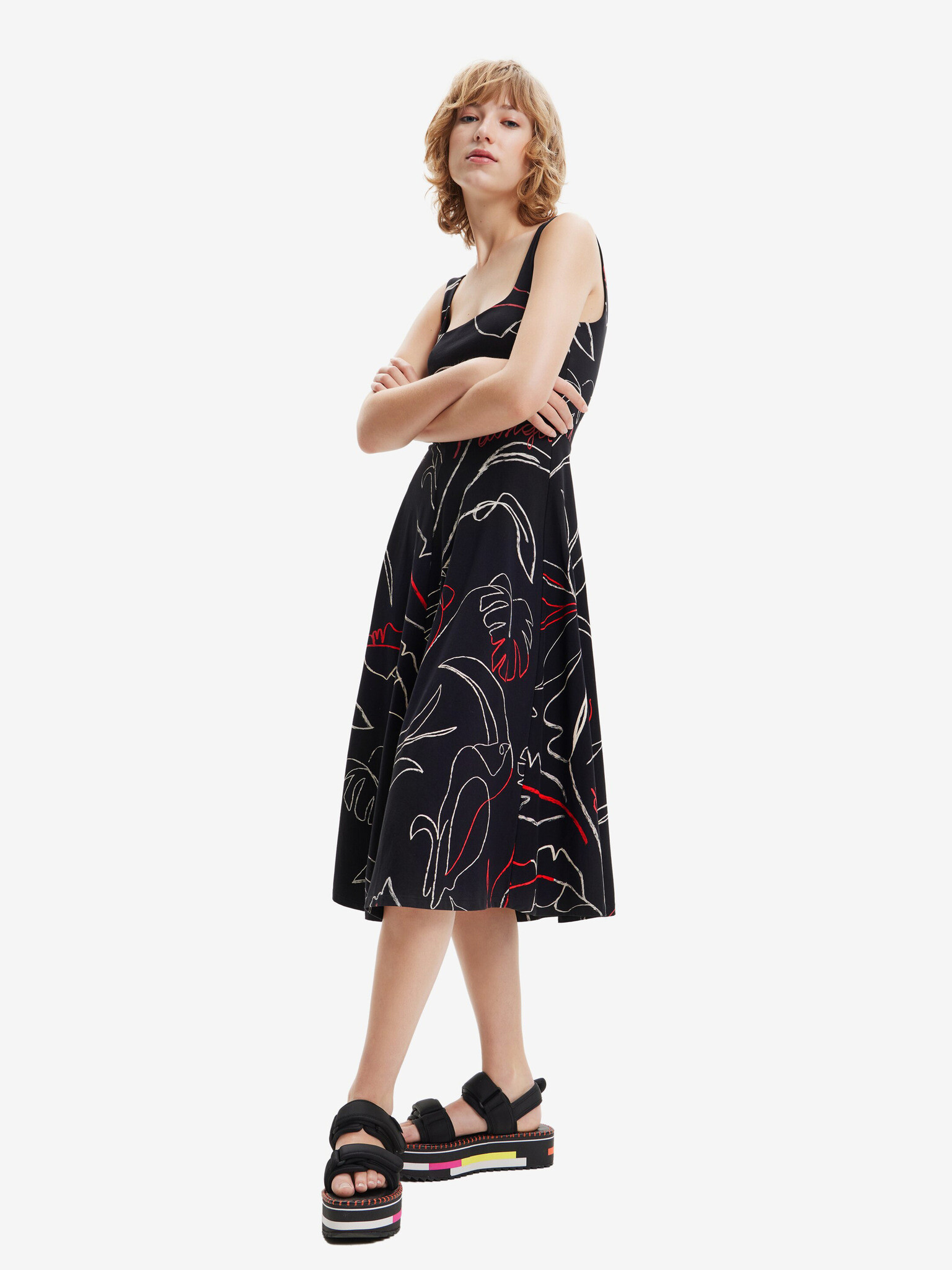 Desigual Cambridge Dresses Black - Pepit.gr