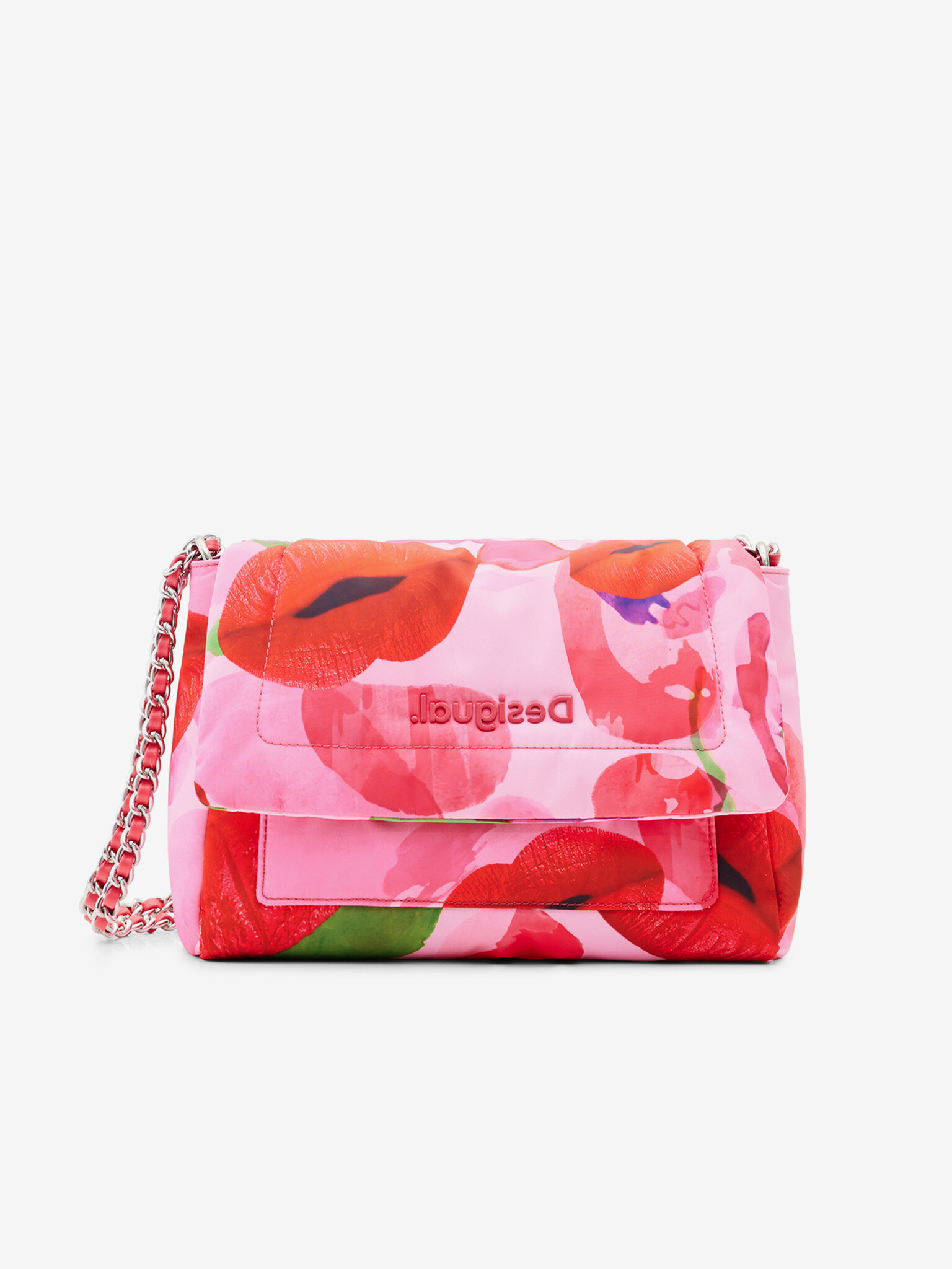 Desigual Lacroix 23 Copenhag Cross body bag Pink - Pepit.gr