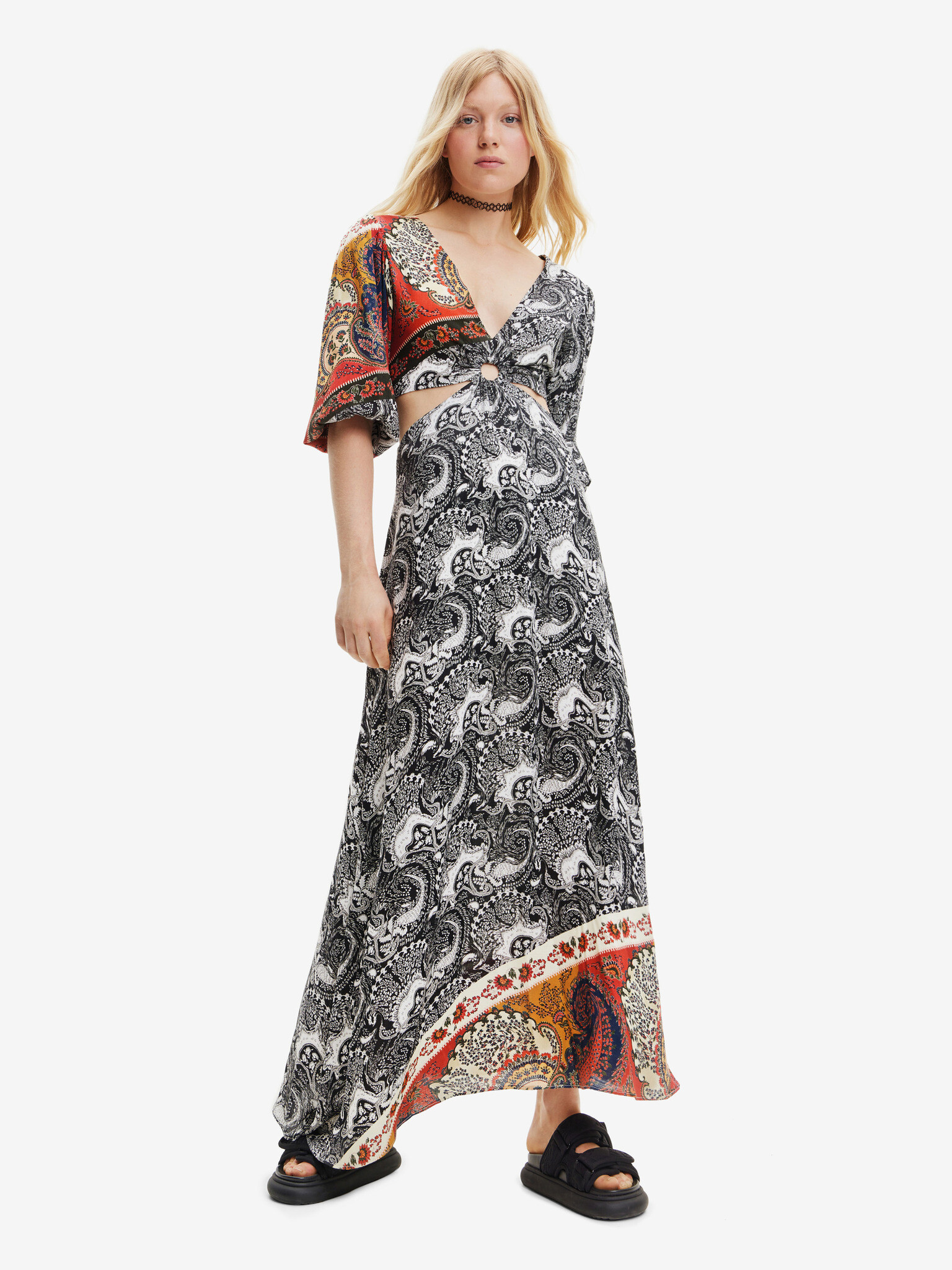 Desigual Sirsal Dresses Black - Pepit.gr