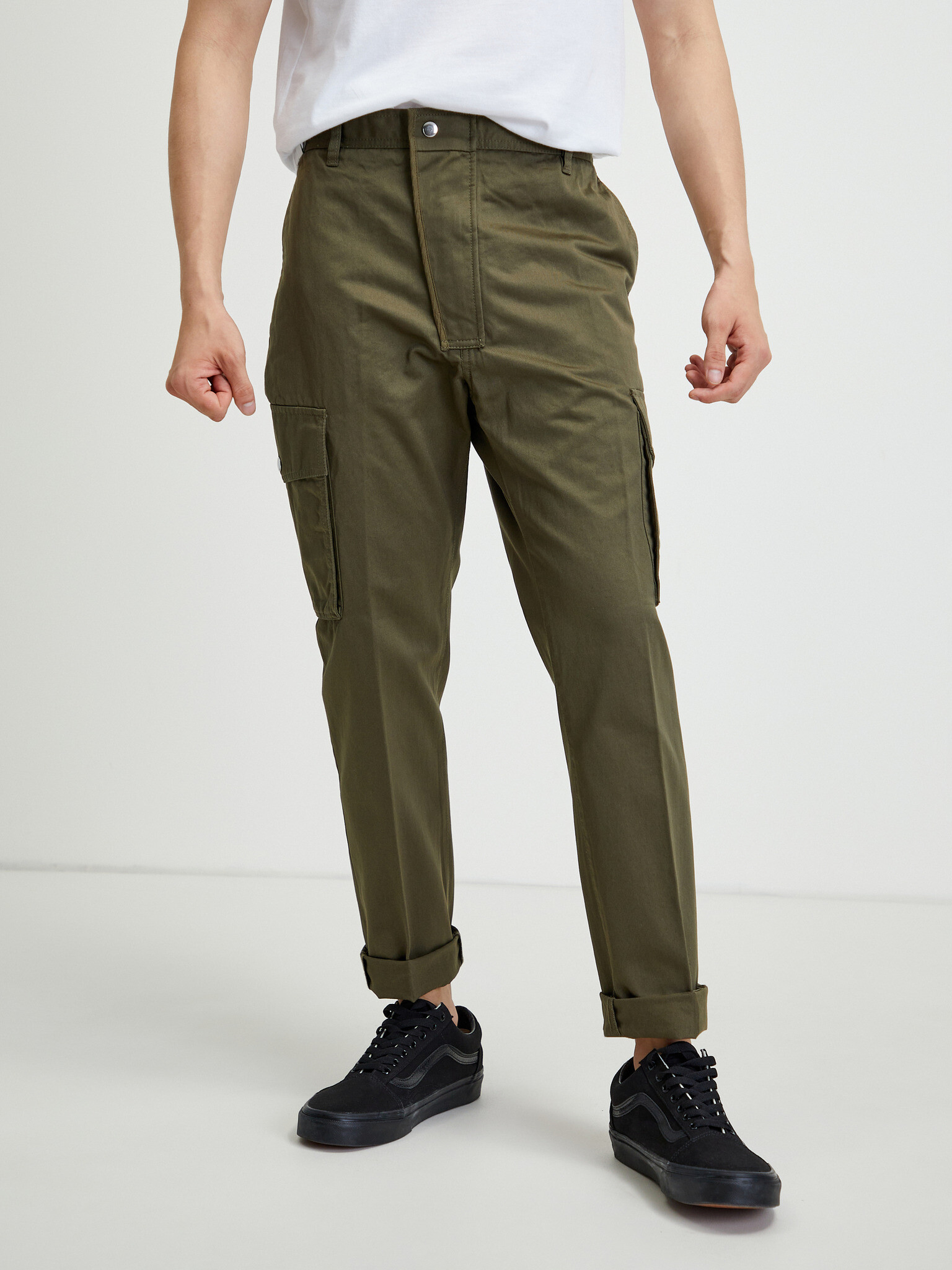 Diesel Jared Trousers Green - Pepit.gr