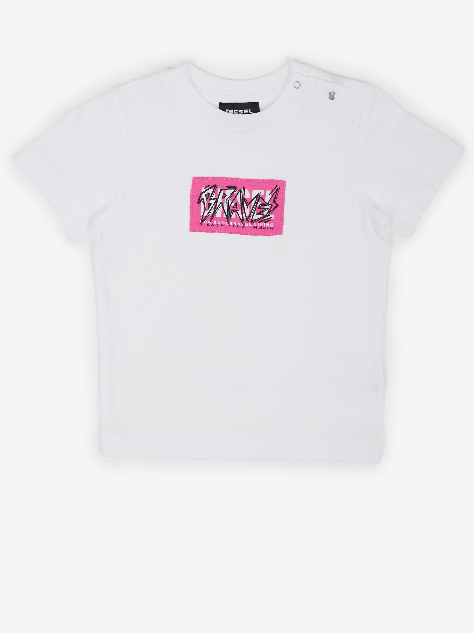 Diesel Kids T-shirt White - Pepit.gr