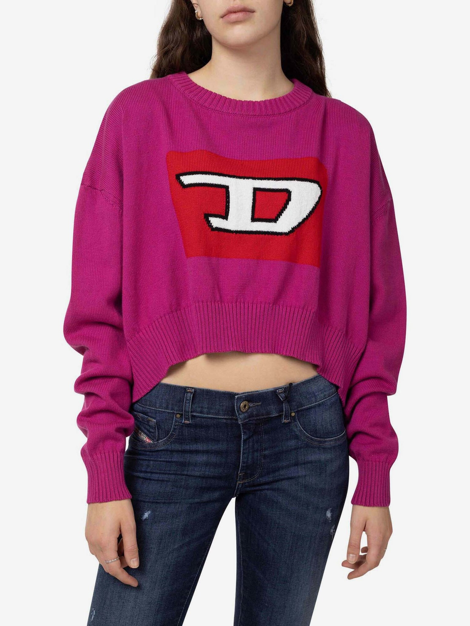 Diesel Sweater Pink - Pepit.gr