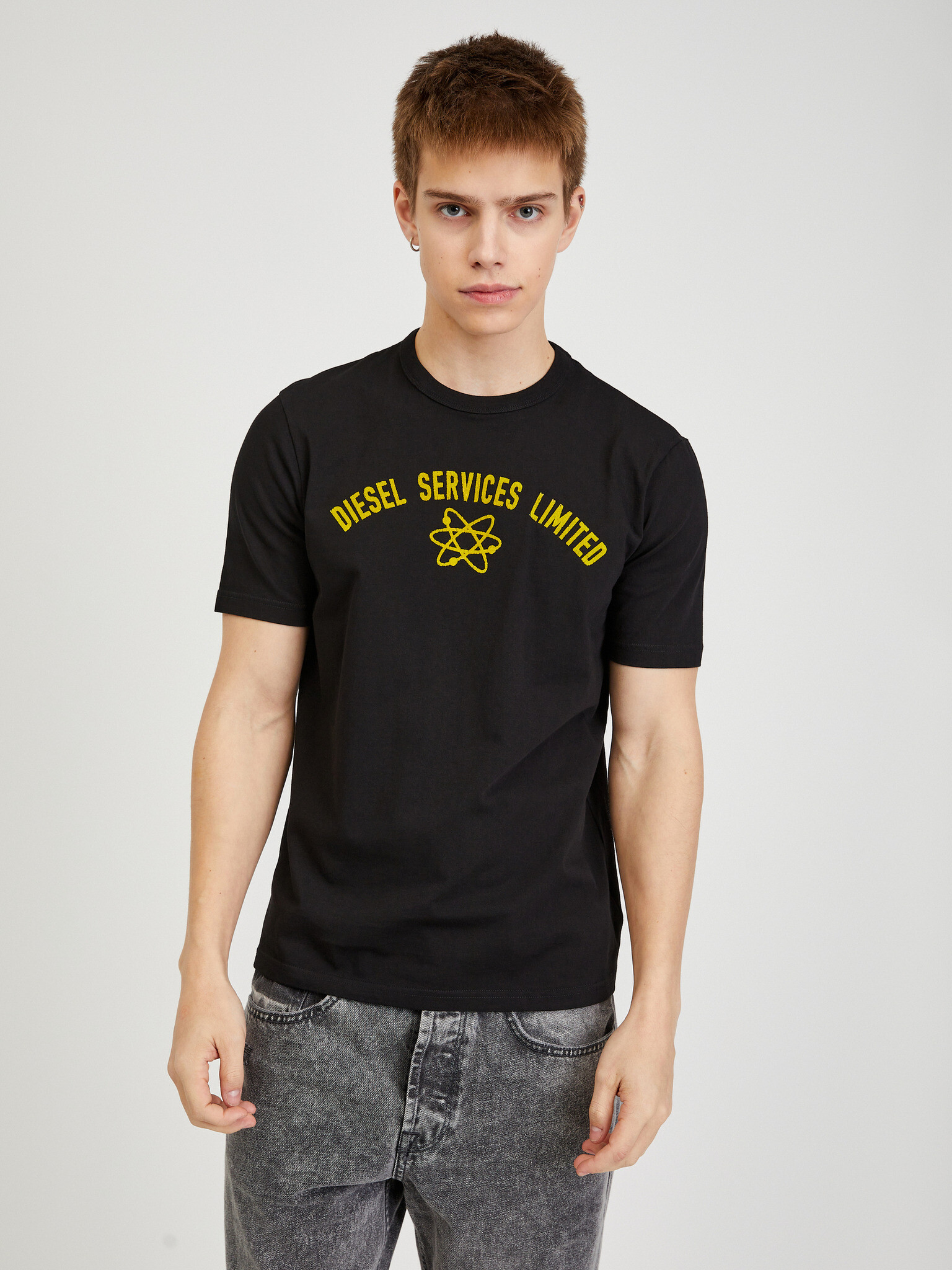 Diesel T-shirt Black - Pepit.gr