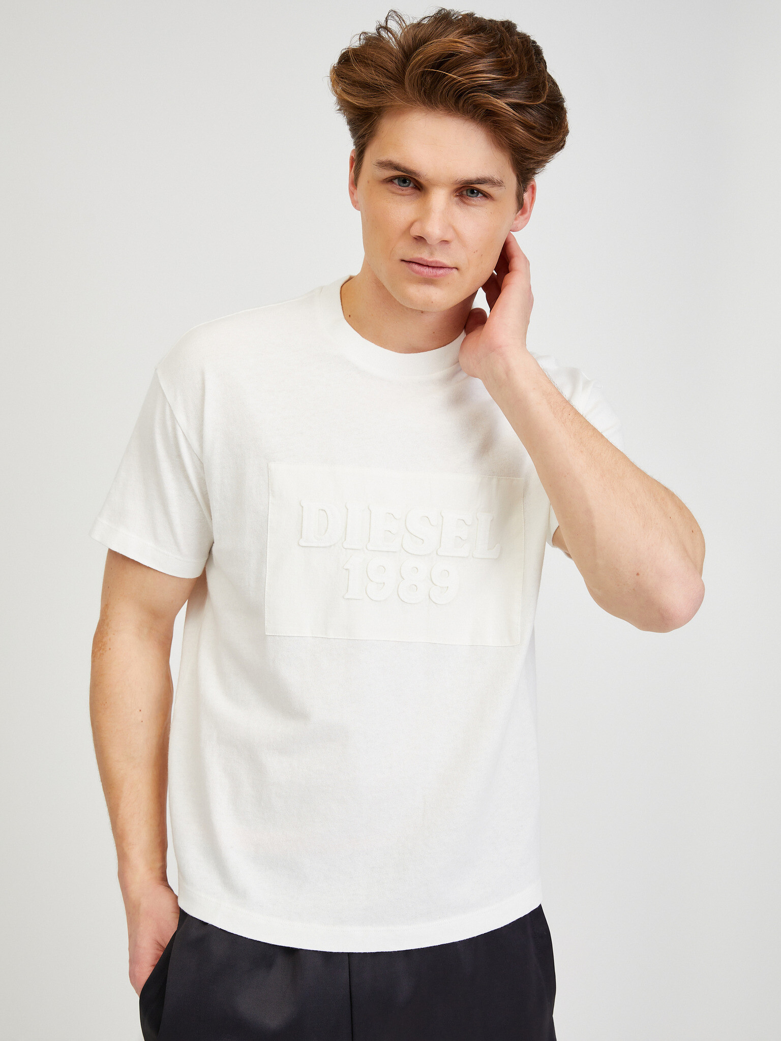 Diesel T-shirt White - Pepit.gr