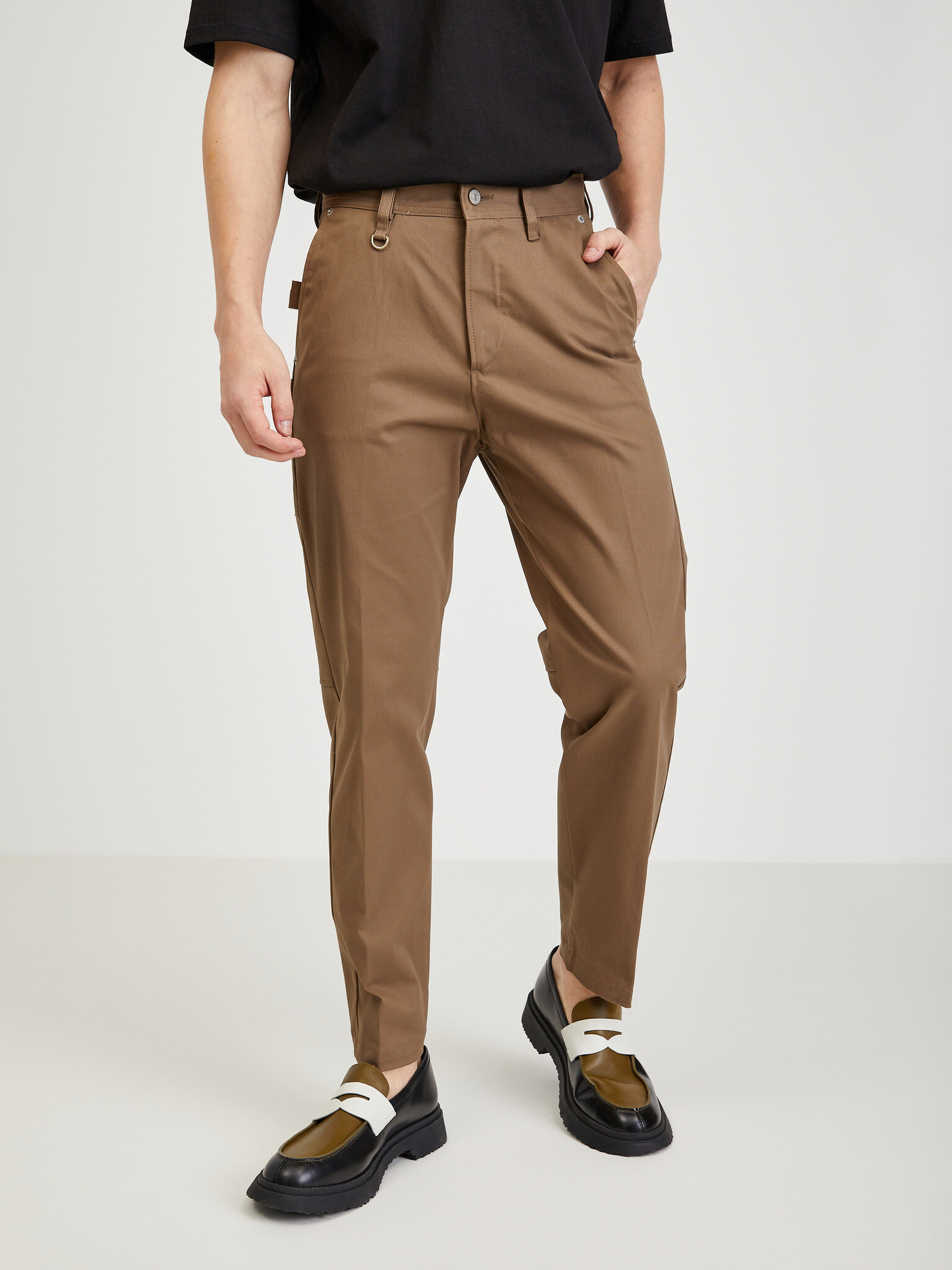 Diesel Trousers Brown - Pepit.gr