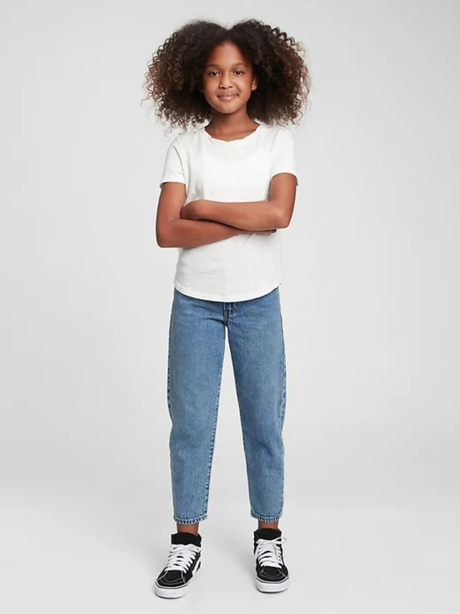 GAP Barrel Washwell™ Kids Jeans Blue - Pepit.gr