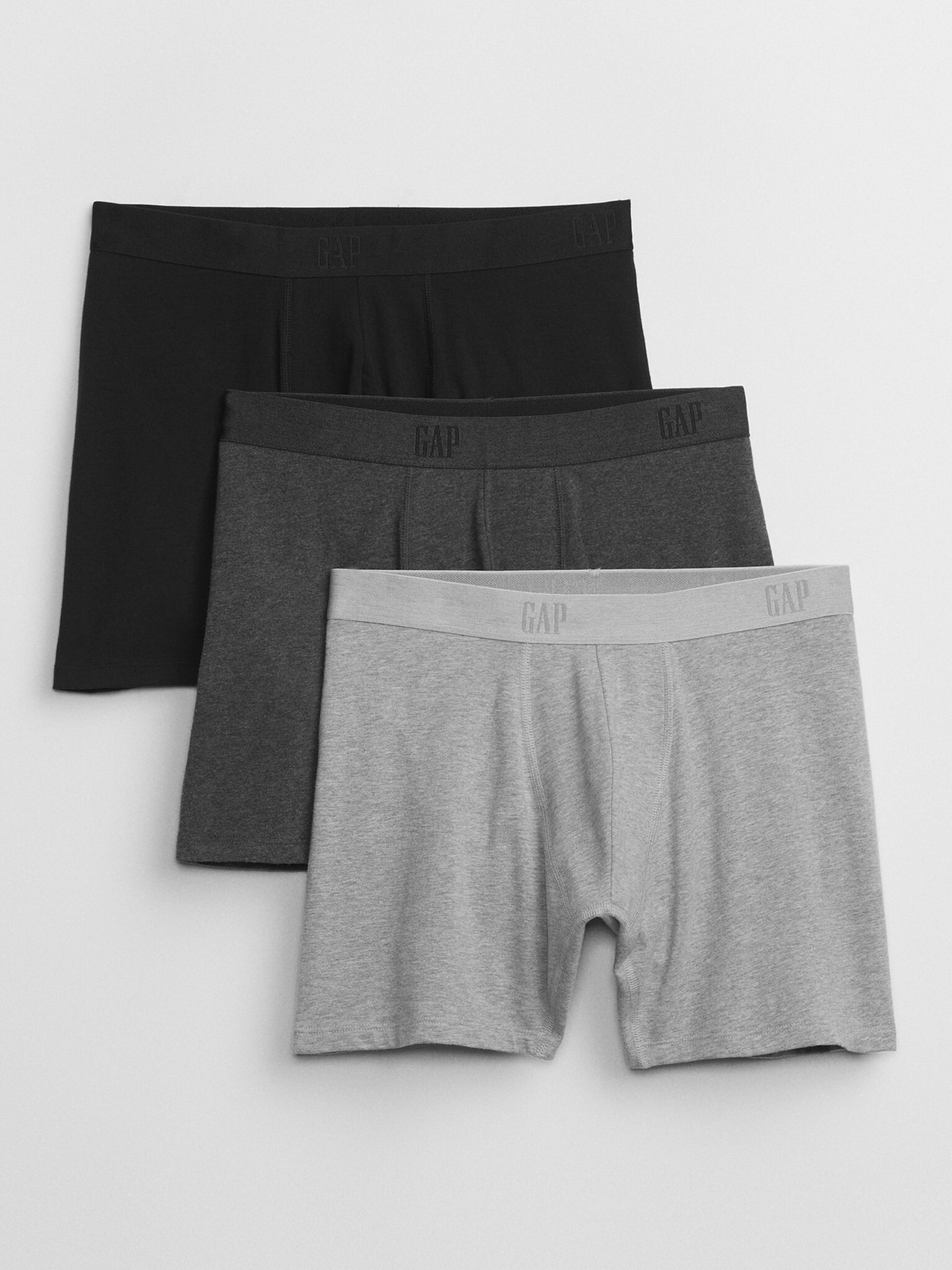 GAP Boxers 3 Piece Black - Pepit.gr