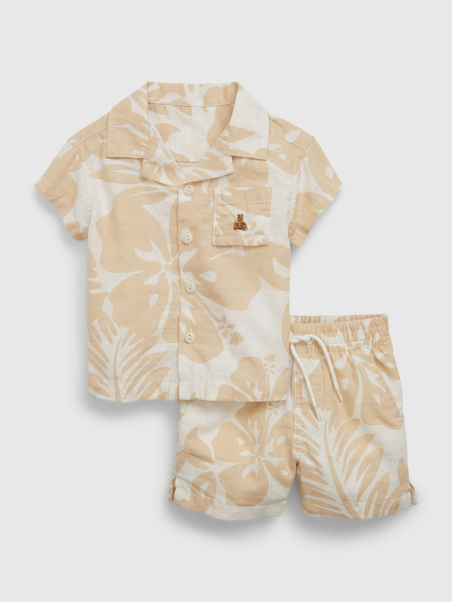 GAP Children's set Beige - Pepit.gr