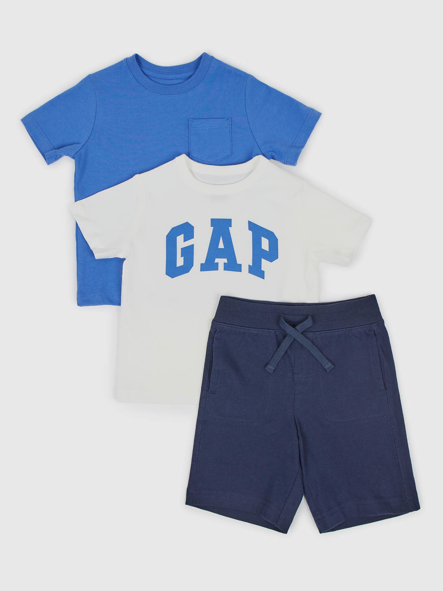 GAP Children's set Blue White - Pepit.gr