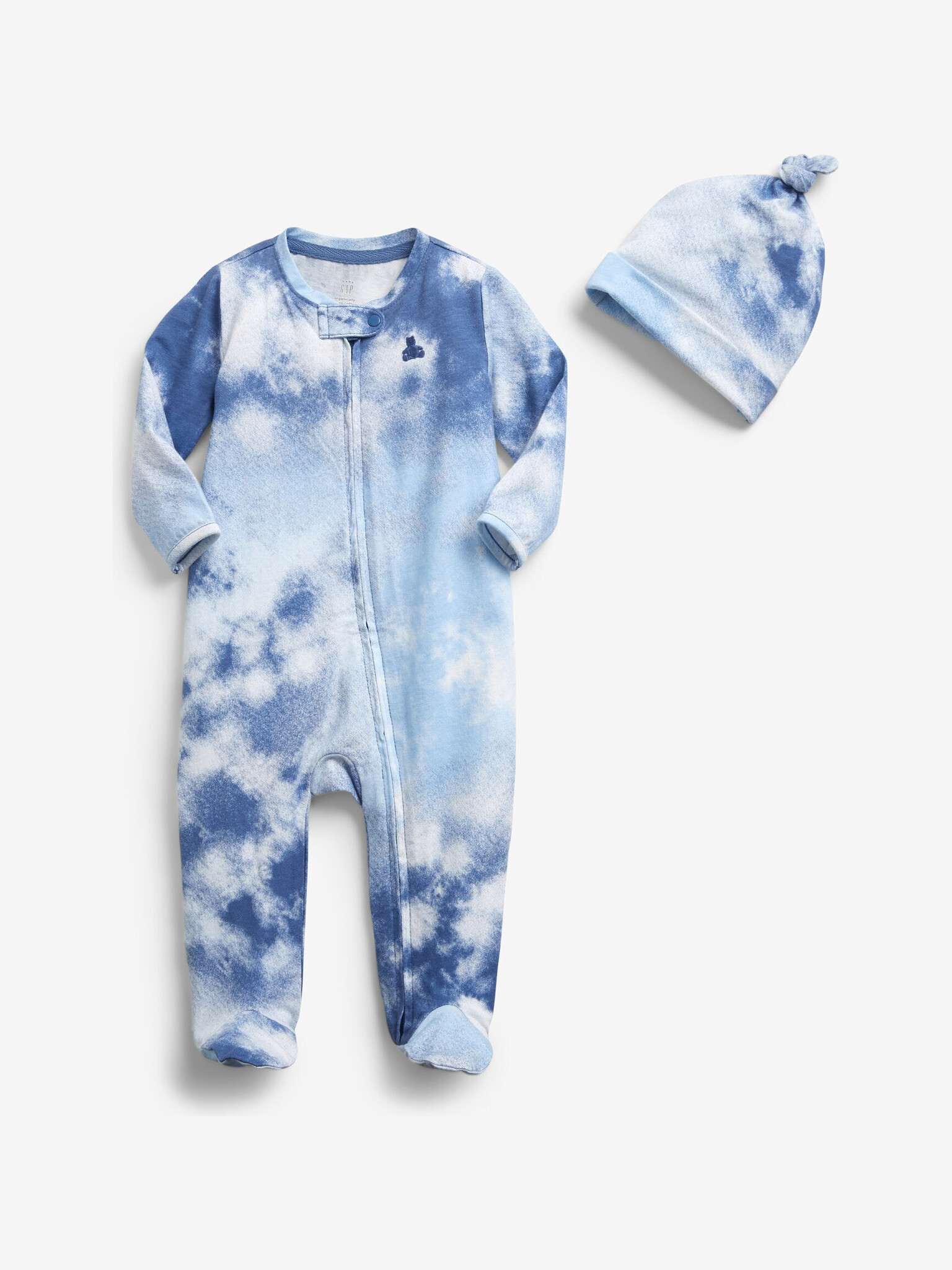 GAP Coveralls kids Set Blue - Pepit.gr