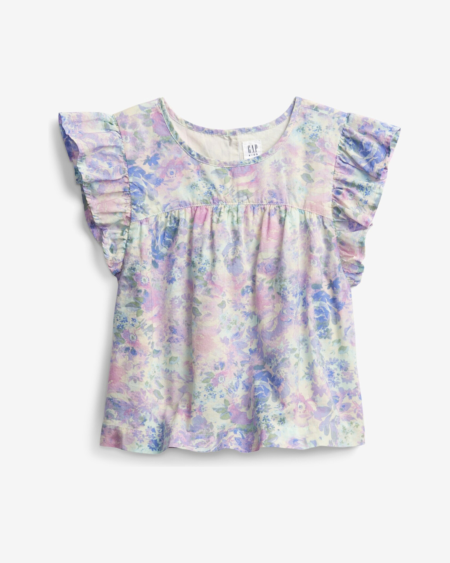 GAP Est Waterclr Kids T-shirt Violet - Pepit.gr