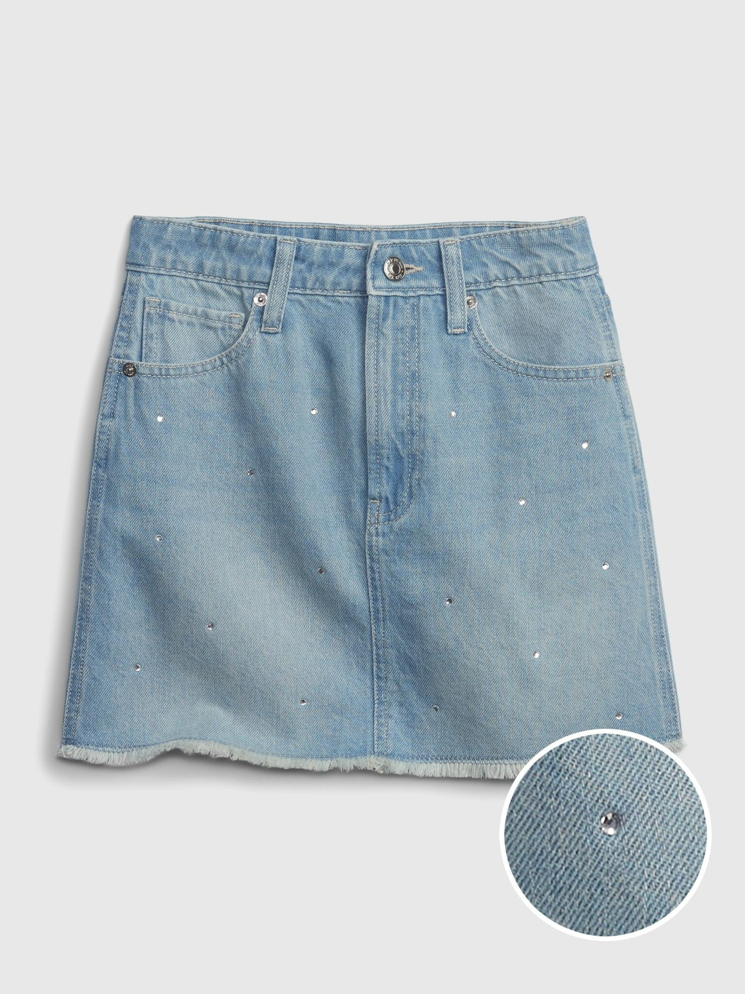 GAP Girl Skirt Blue - Pepit.gr