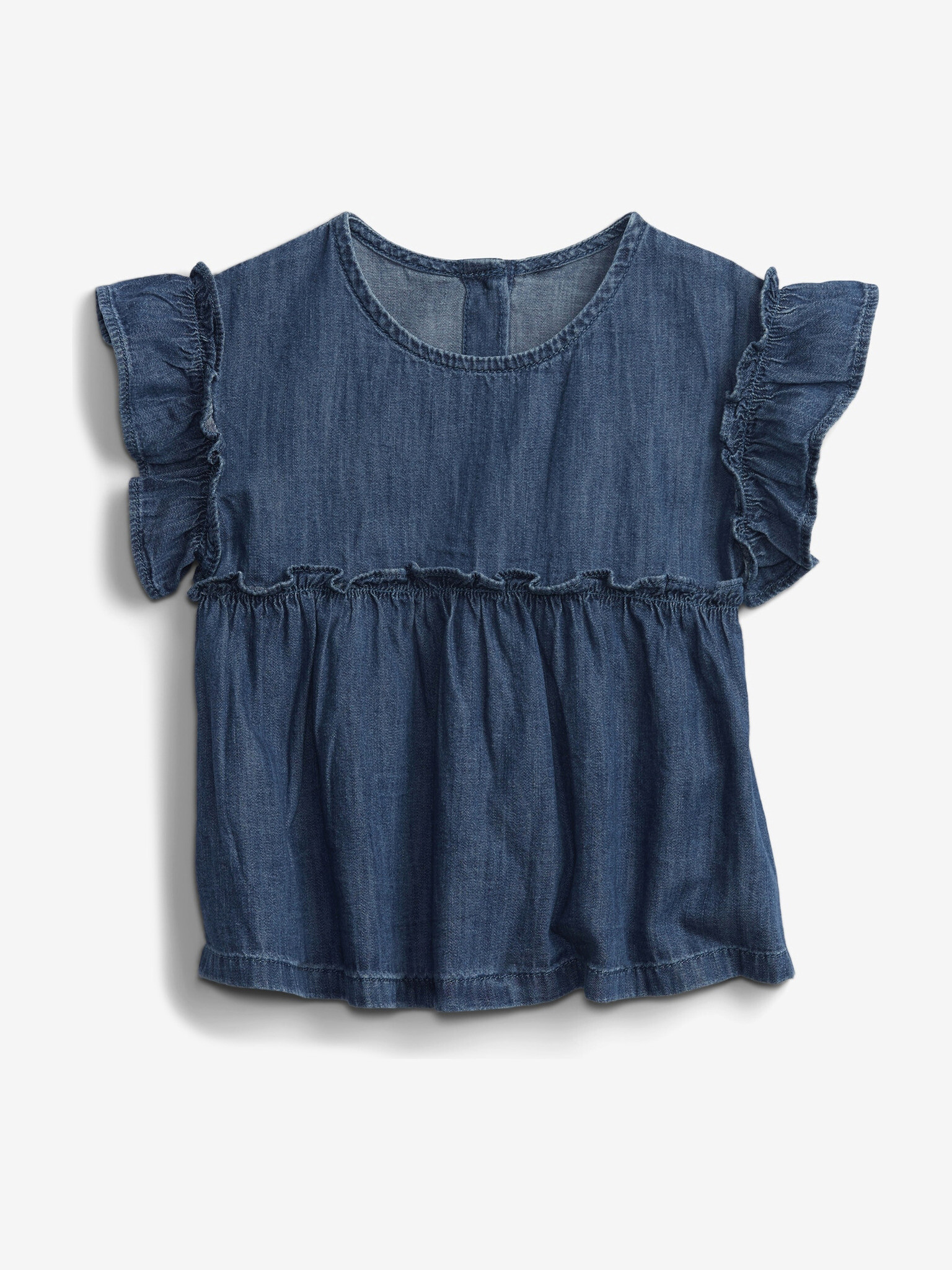 GAP Kids blouse Blue - Pepit.gr