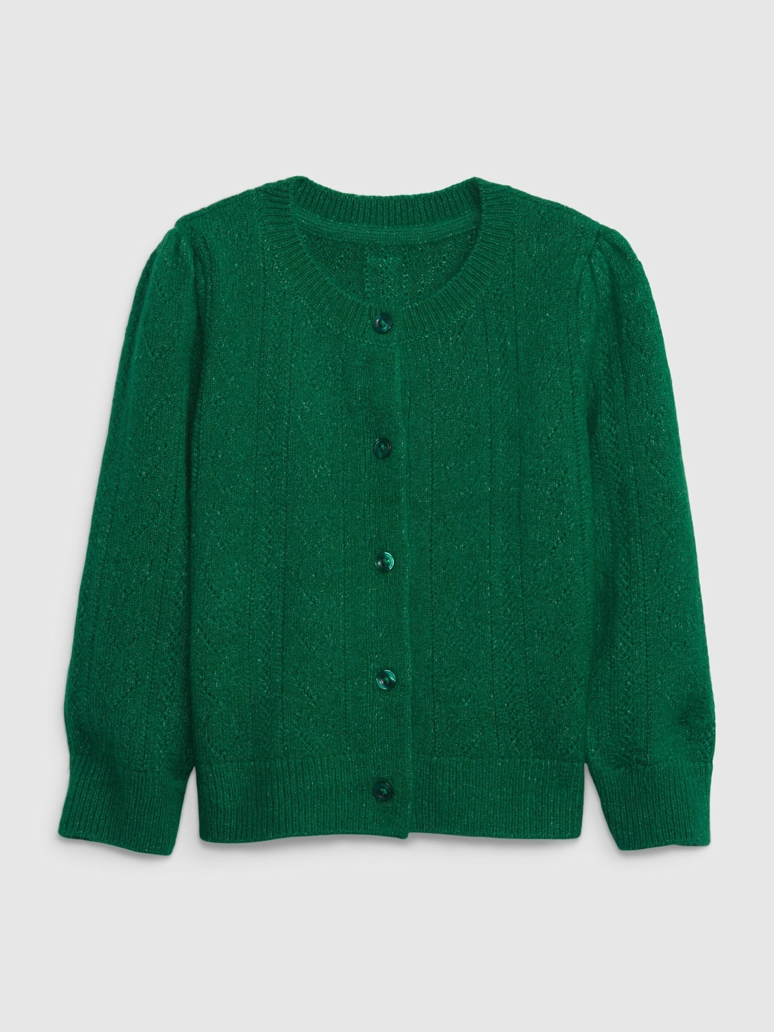 GAP Kids Cardigan Green - Pepit.gr