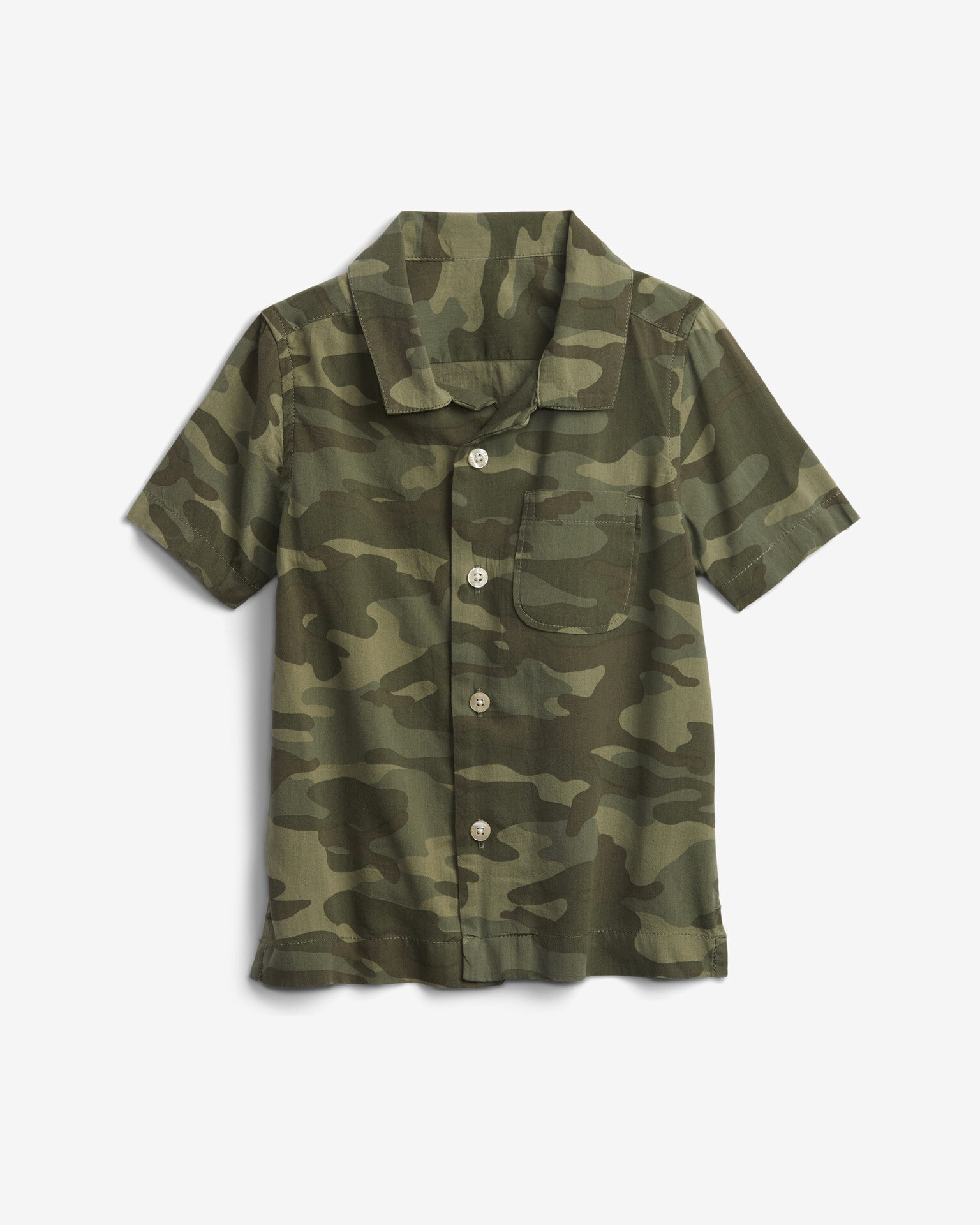 GAP Kids Shirt Green - Pepit.gr