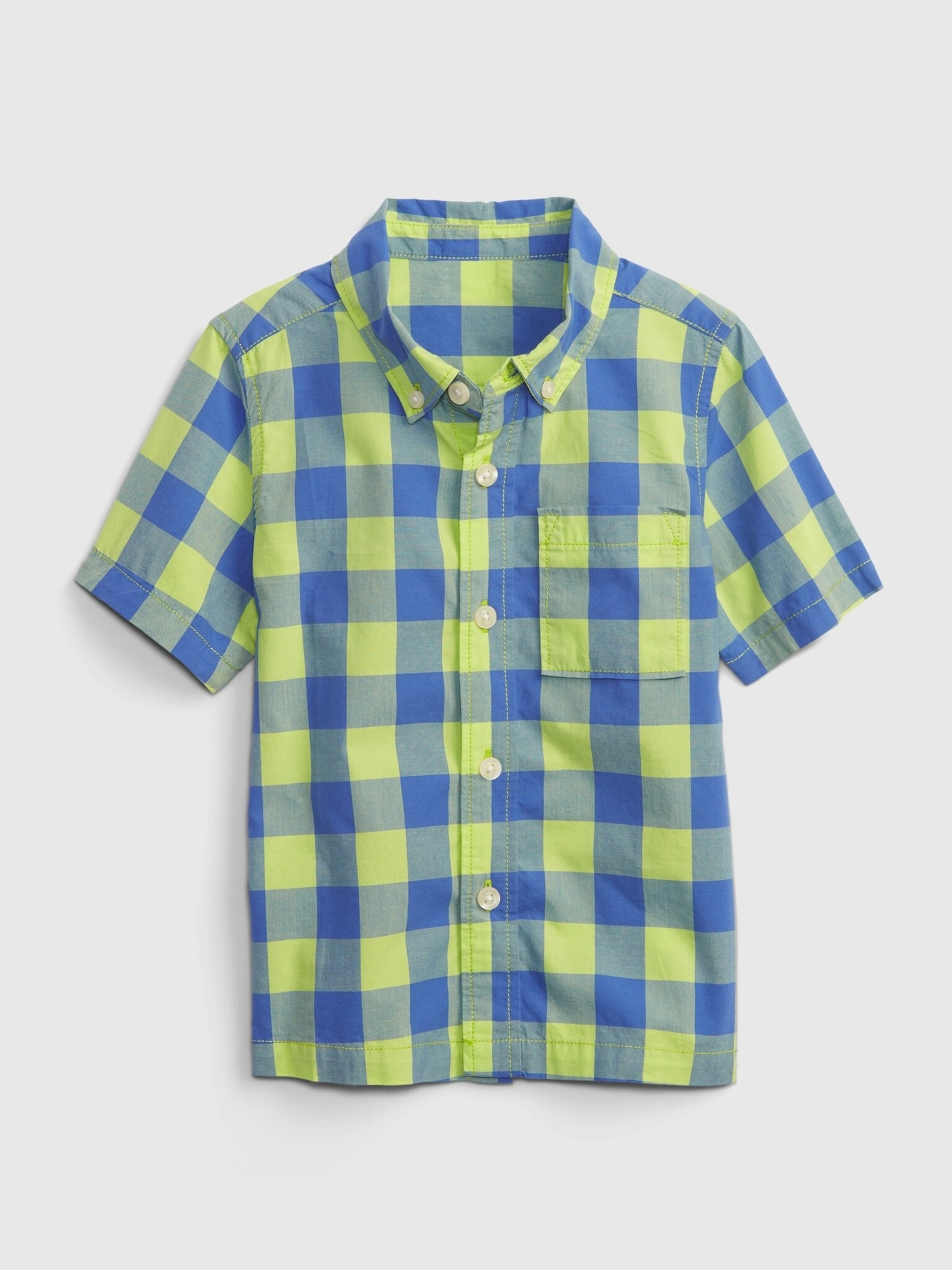 GAP Kids Shirt Green - Pepit.gr