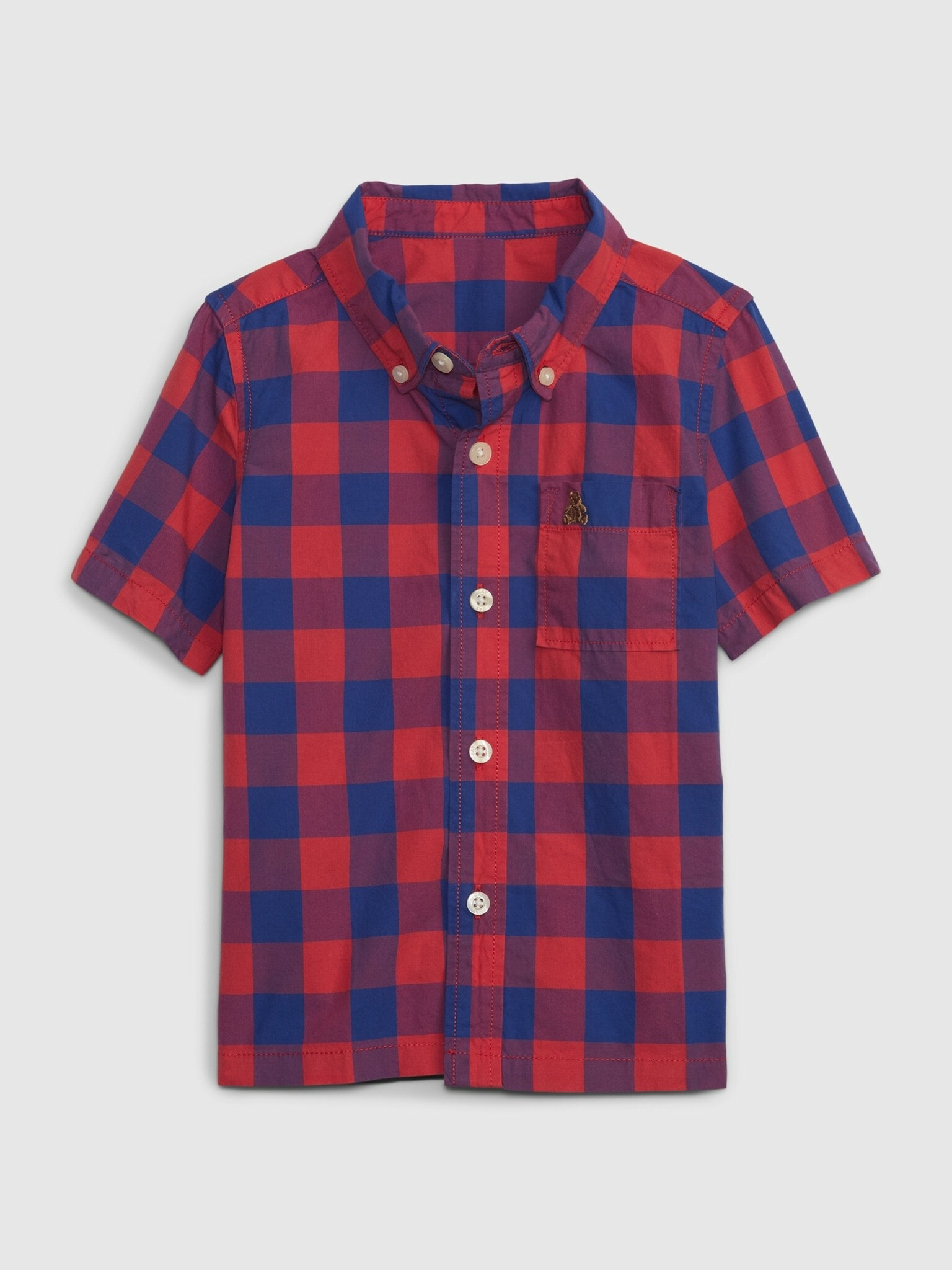 GAP Kids Shirt Red - Pepit.gr