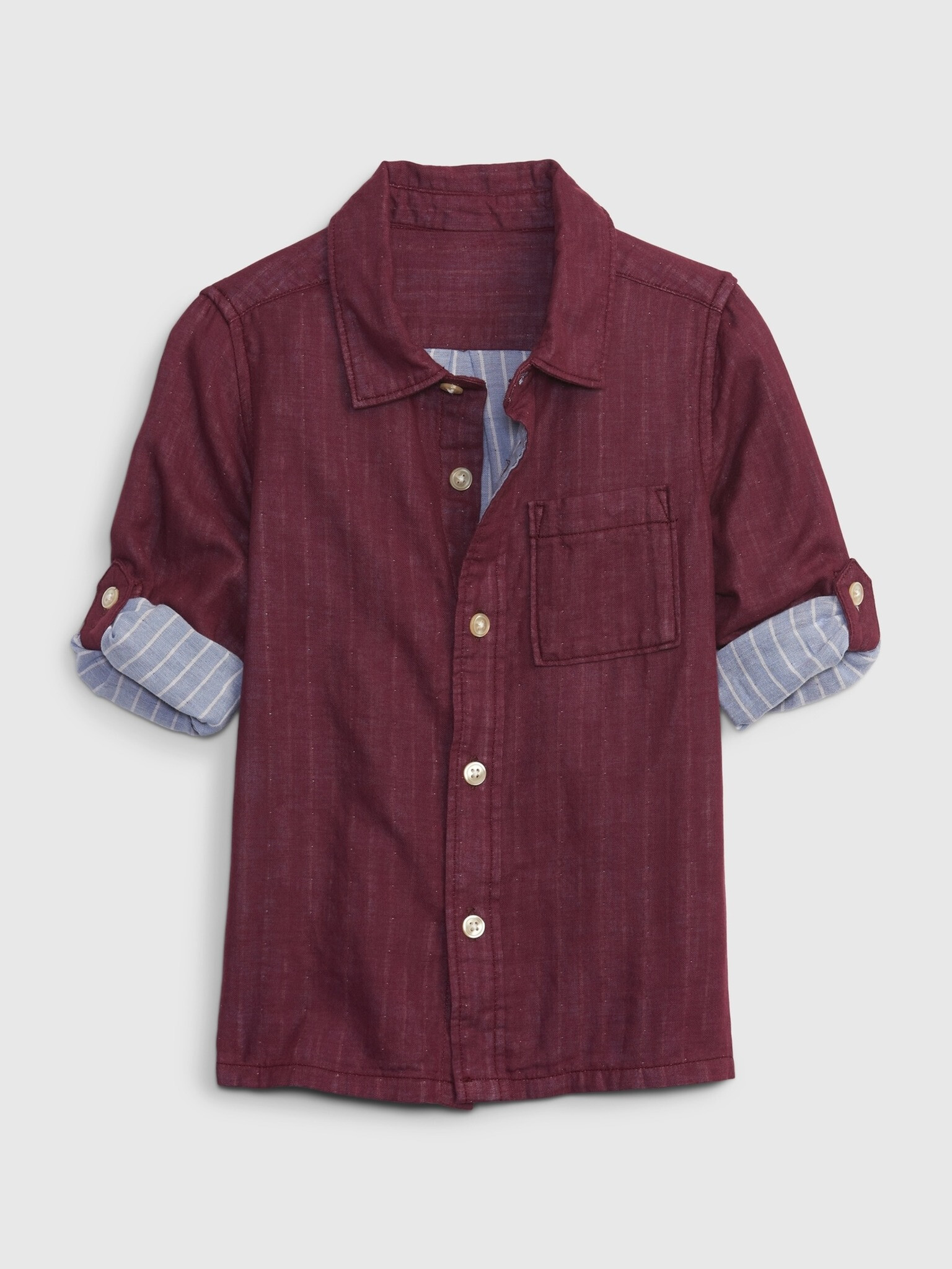 GAP Kids Shirt Red - Pepit.gr