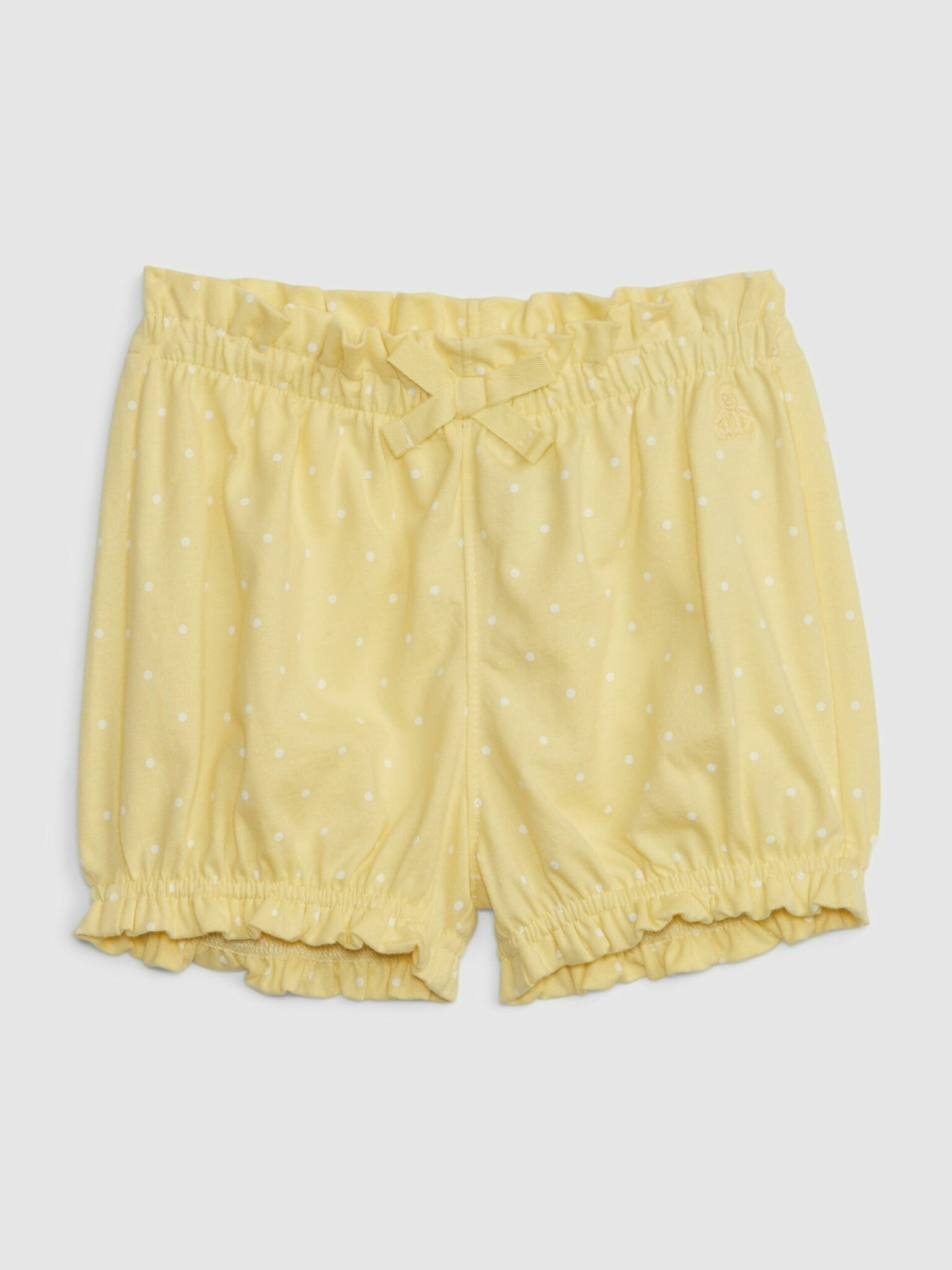 GAP Kids Shorts Yellow - Pepit.gr