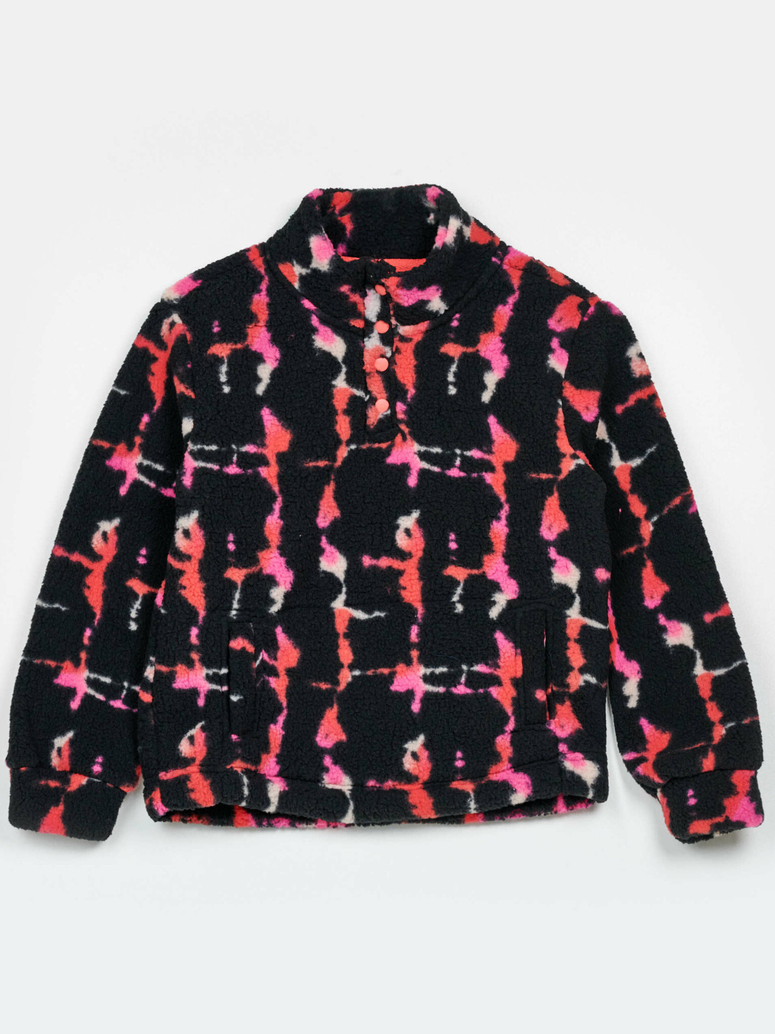 GAP Kids Sweatshirt Black Pink - Pepit.gr