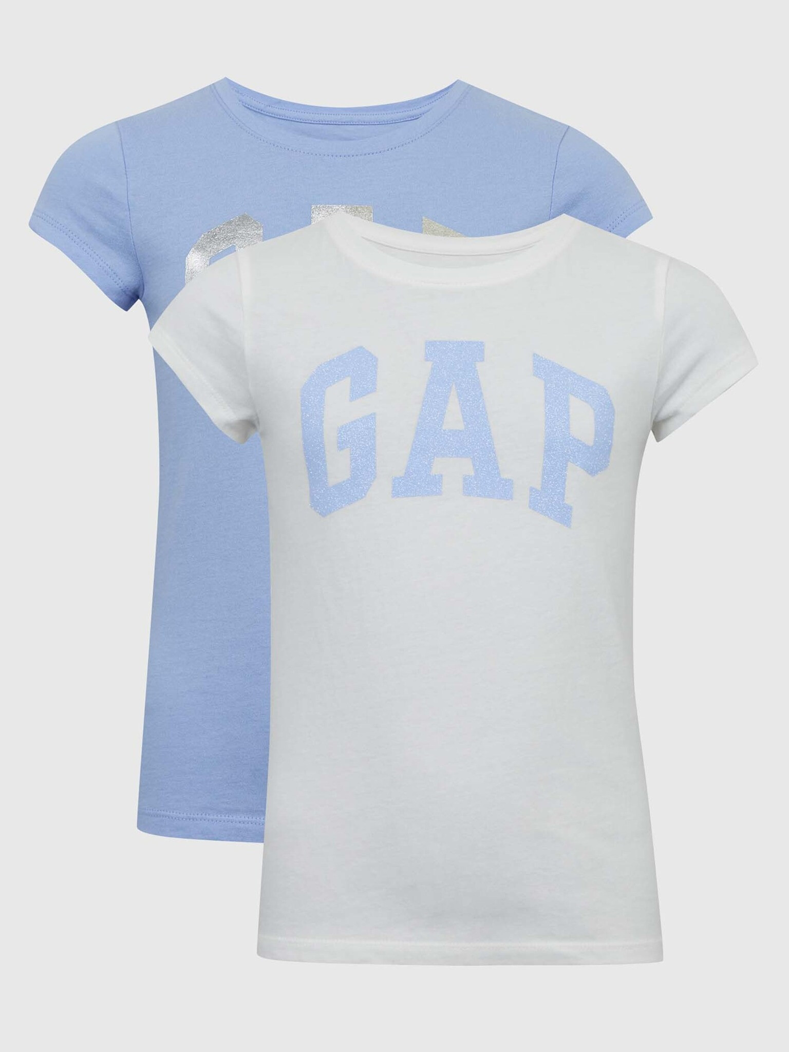 GAP Kids T-shirt 2 pcs Blue - Pepit.gr