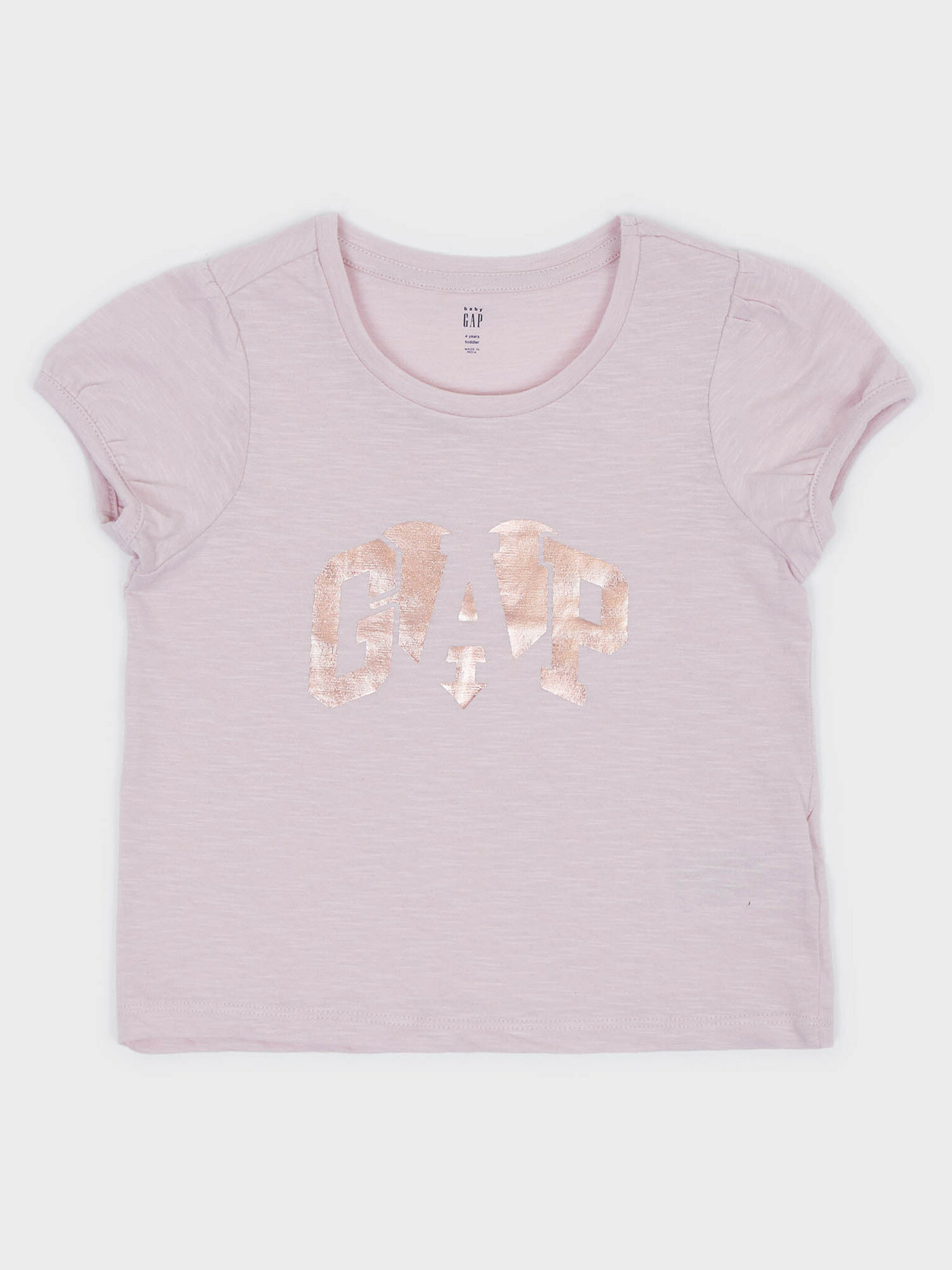 GAP Kids T-shirt Pink - Pepit.gr