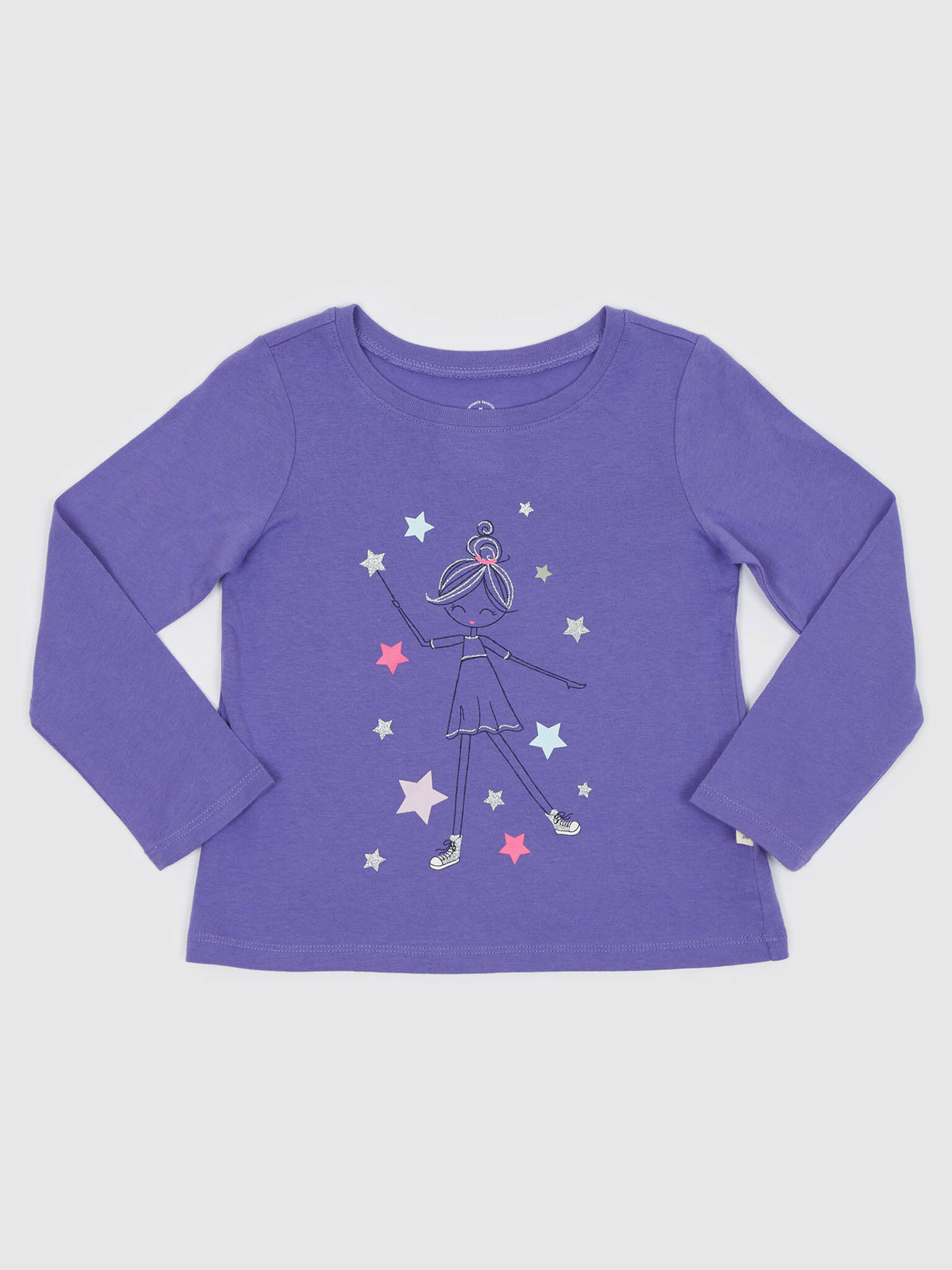 GAP Kids T-shirt Violet - Pepit.gr