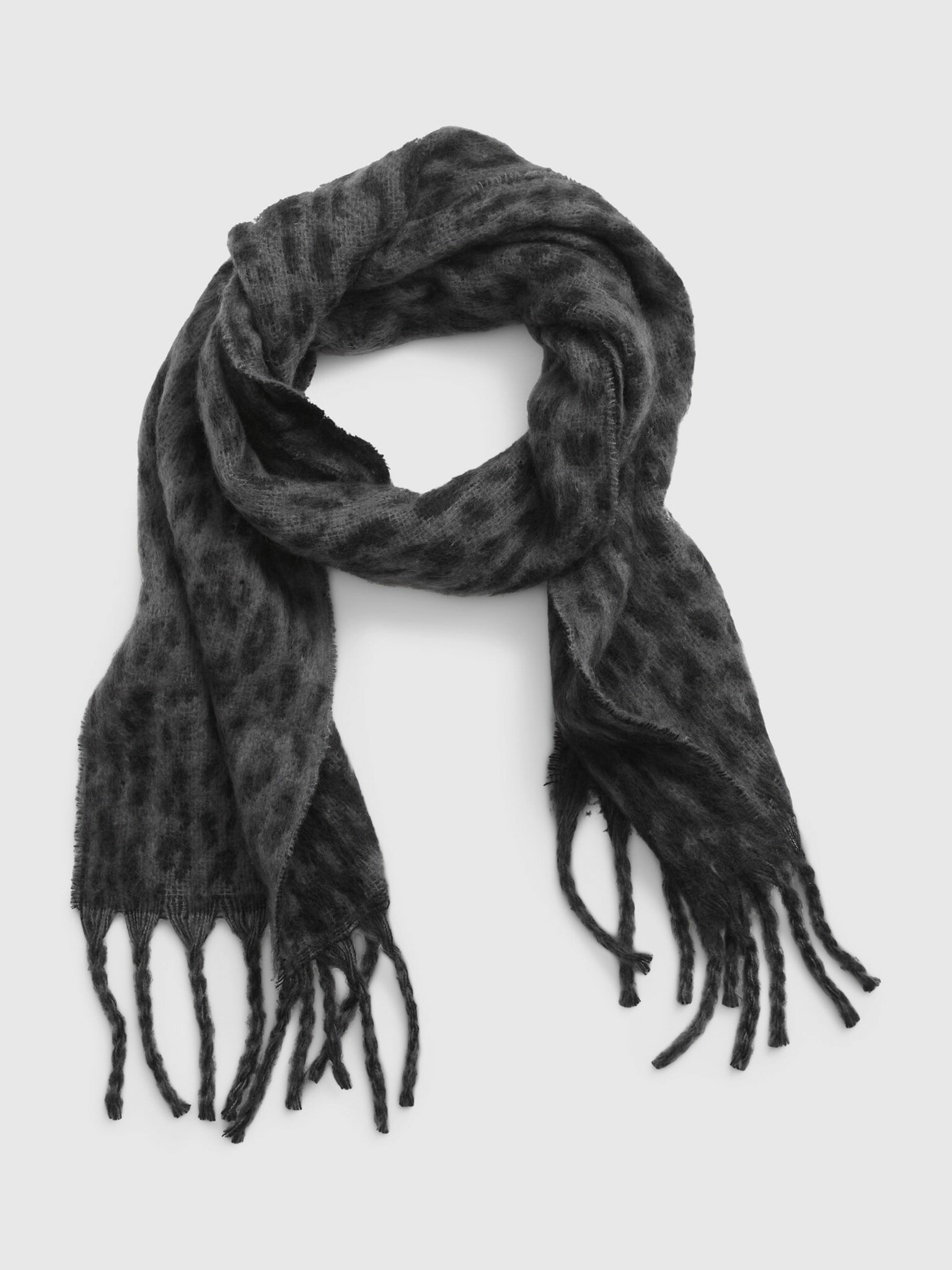 GAP Scarf Grey - Pepit.gr