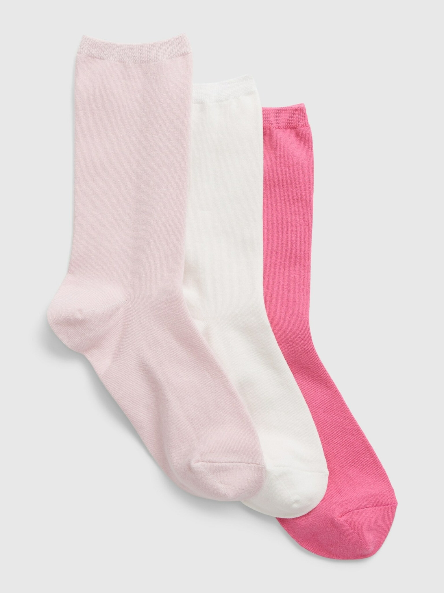 GAP Set of 3 pairs of socks Pink - Pepit.gr