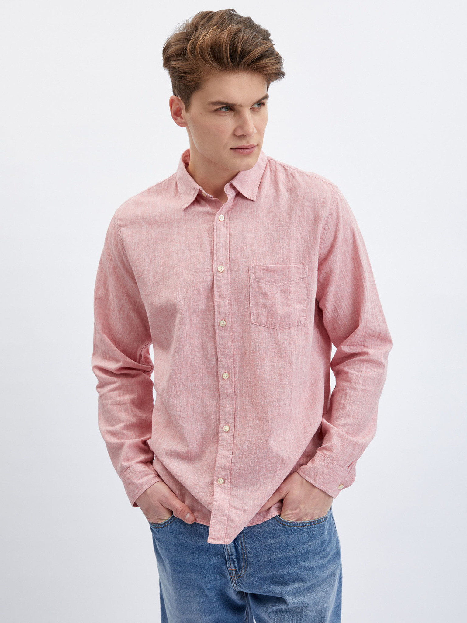 GAP Shirt Pink - Pepit.gr