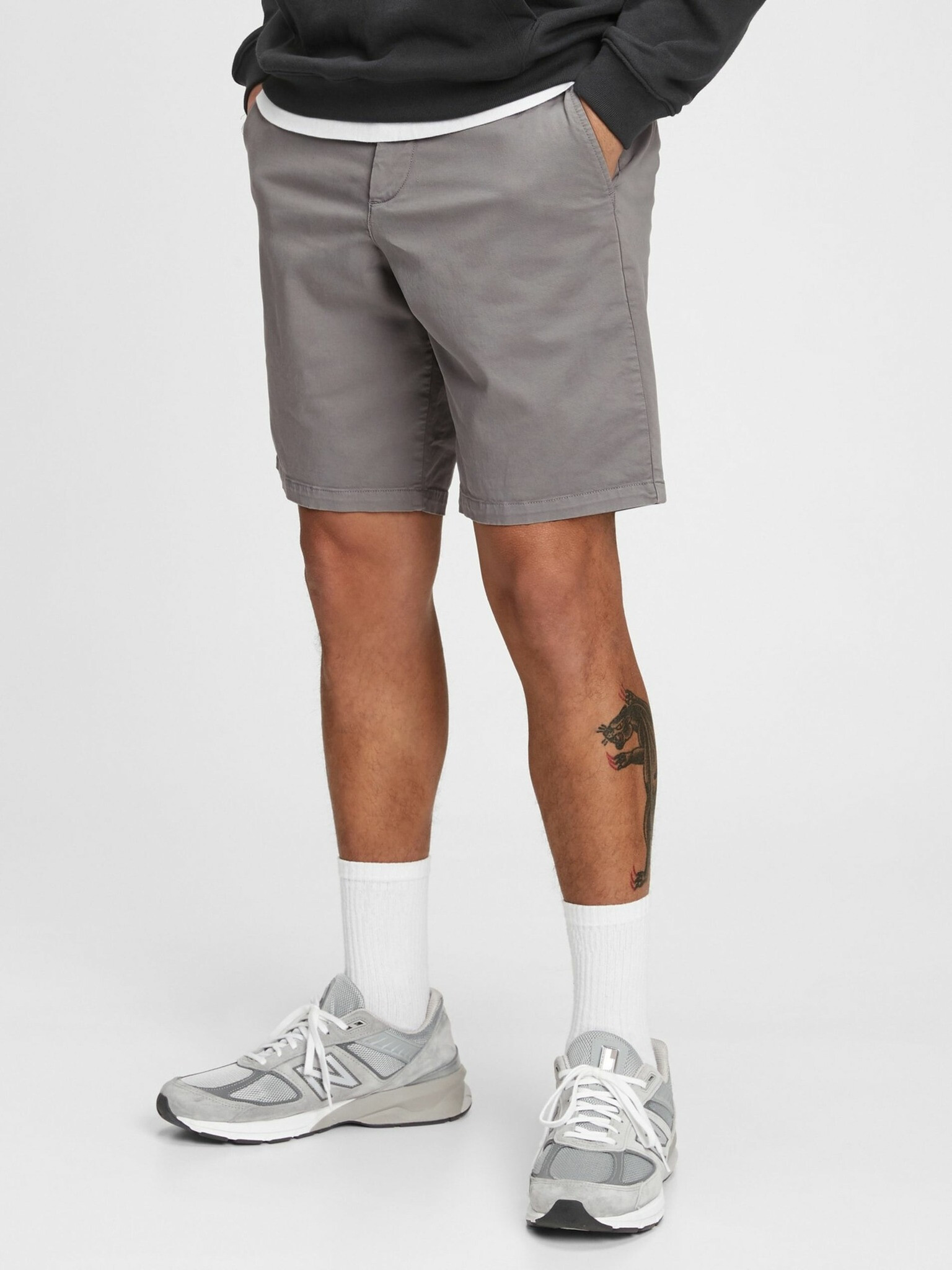 GAP Short pants Grey - Pepit.gr