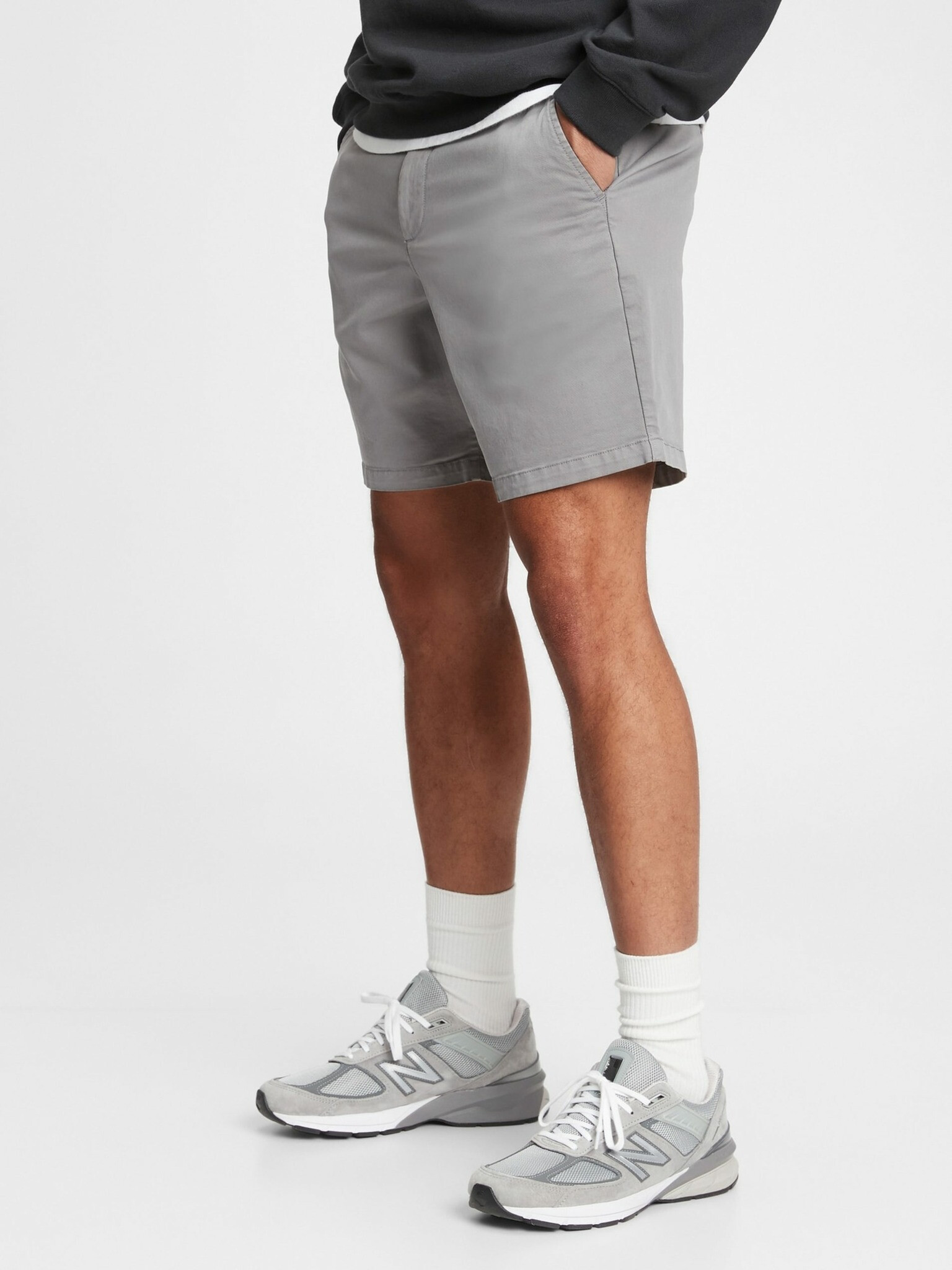 GAP Short pants Grey - Pepit.gr