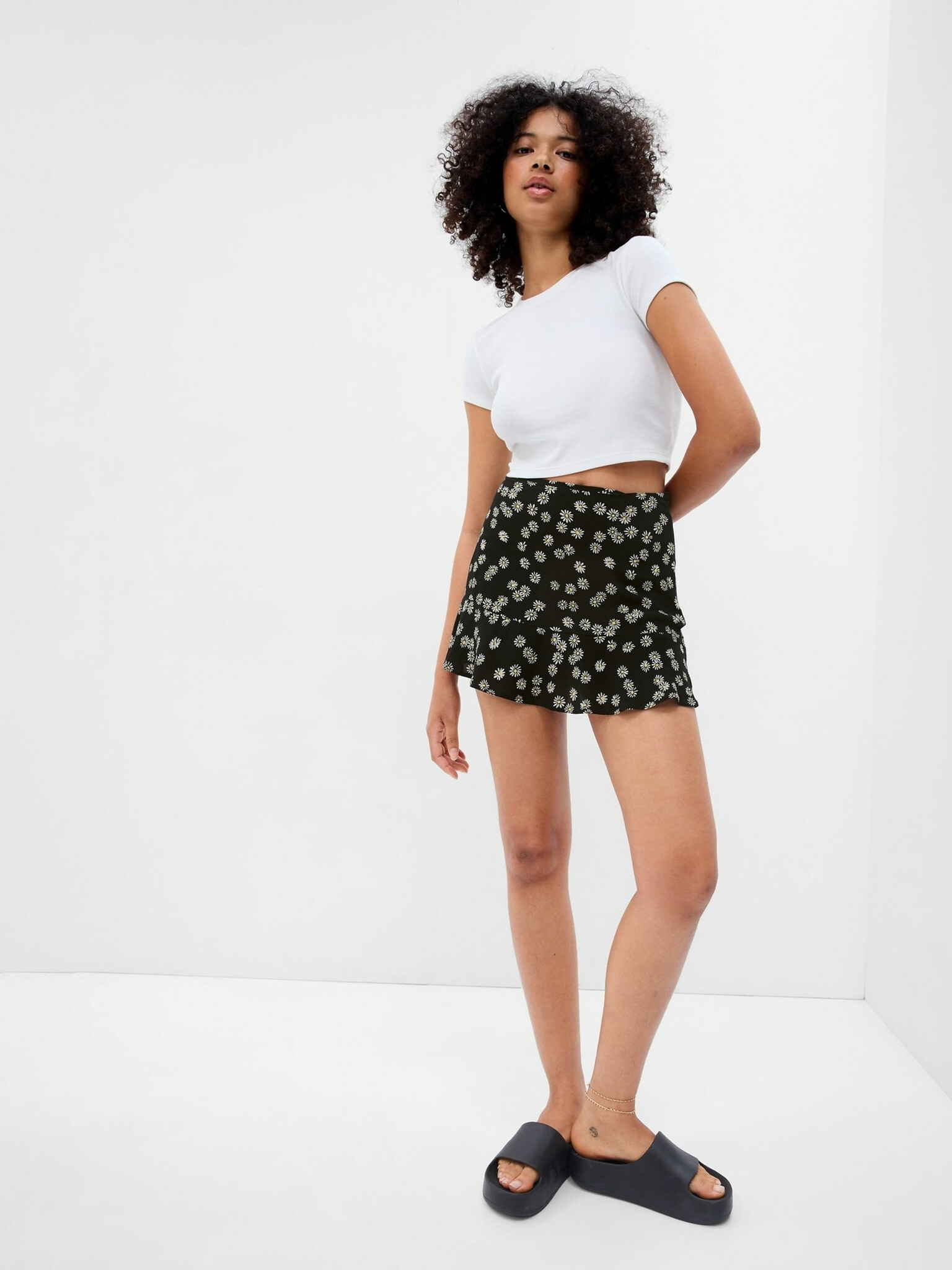 GAP Skirt Black - Pepit.gr