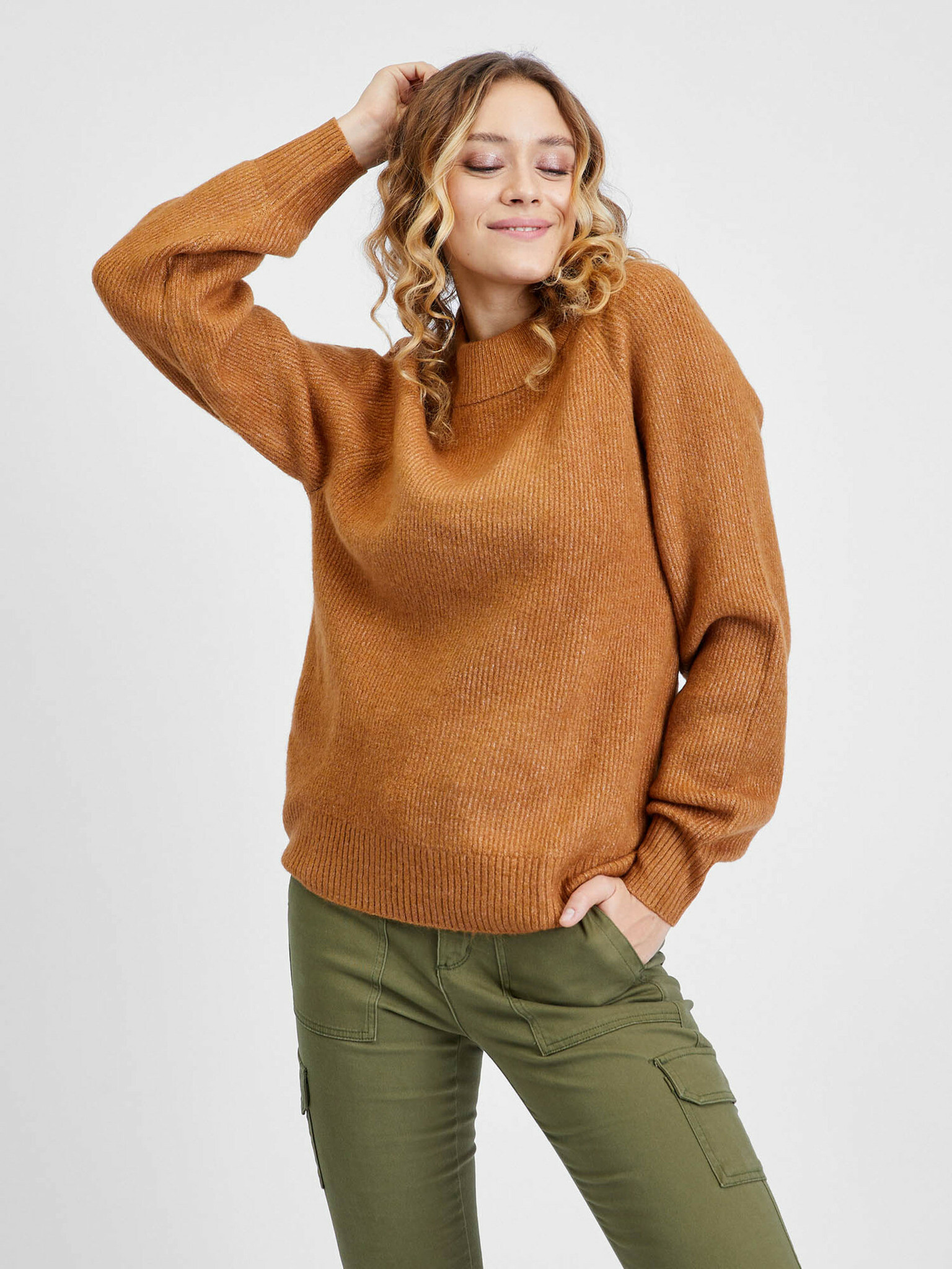 GAP Sweater Brown - Pepit.gr