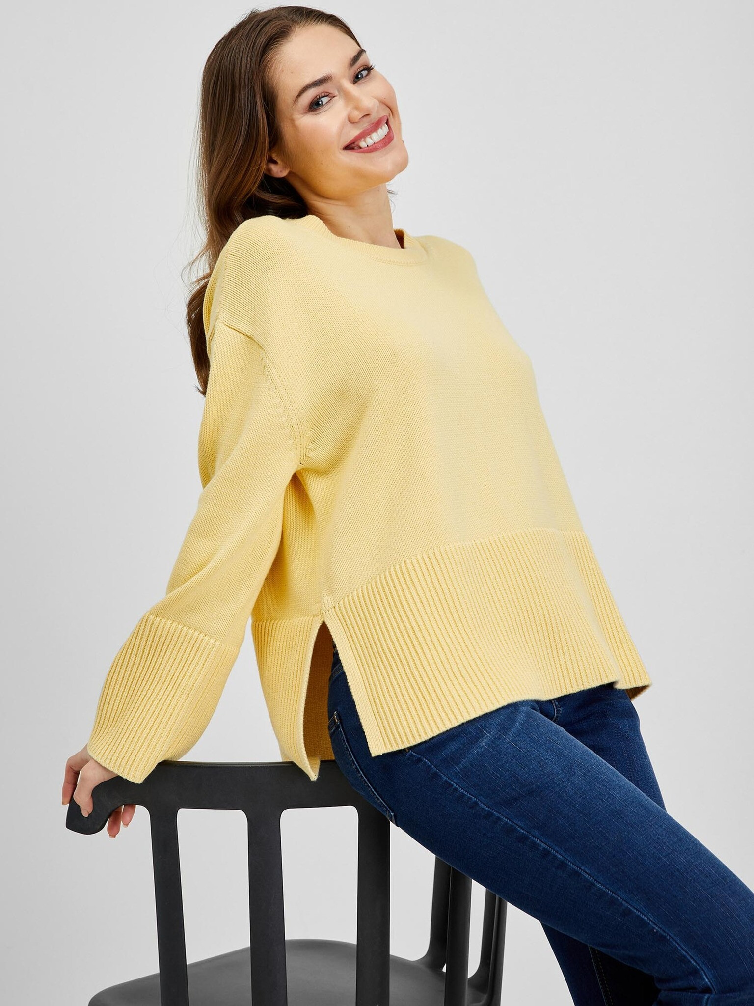 GAP Sweater Yellow - Pepit.gr