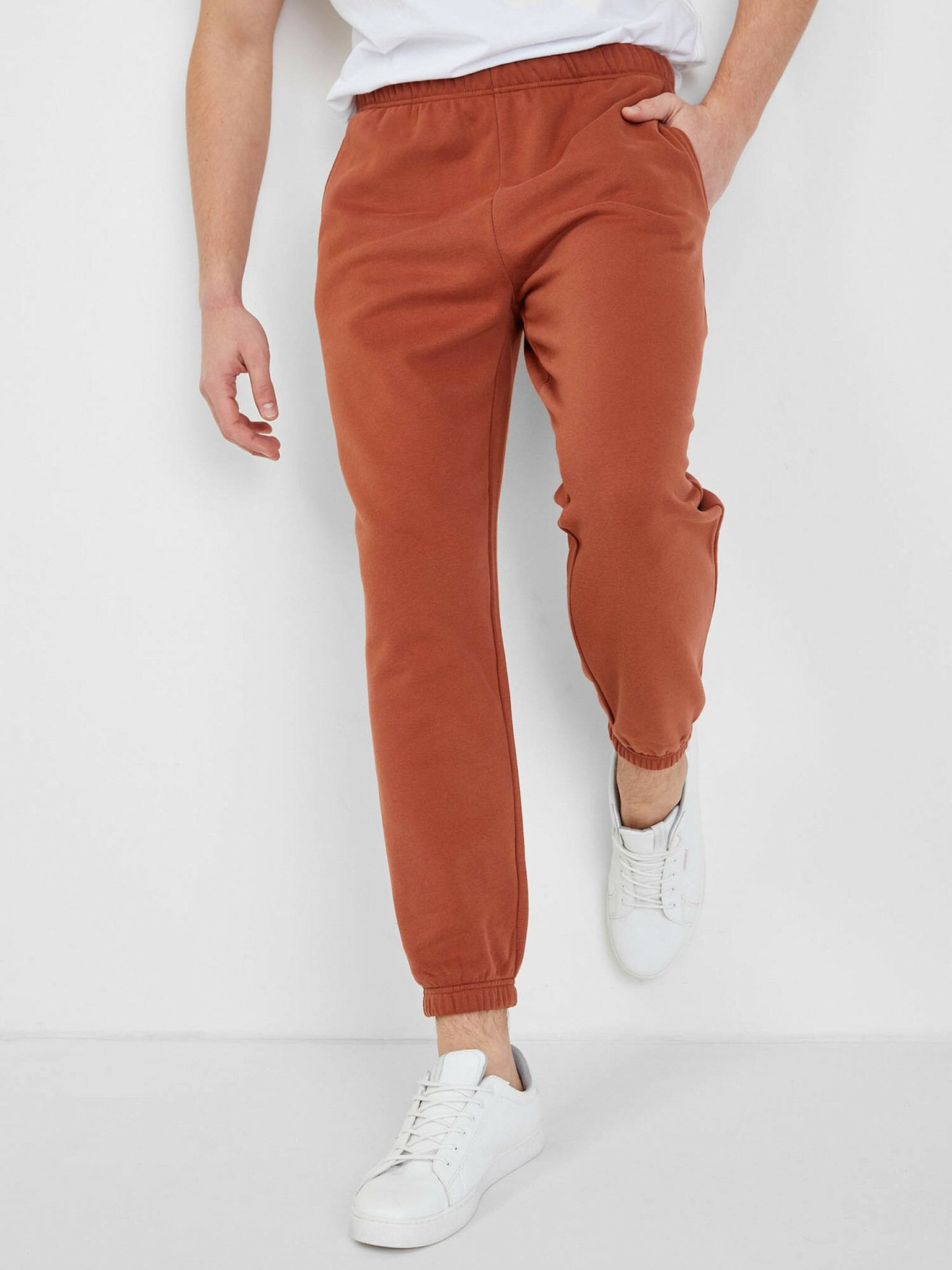 GAP Sweatpants Brown - Pepit.gr